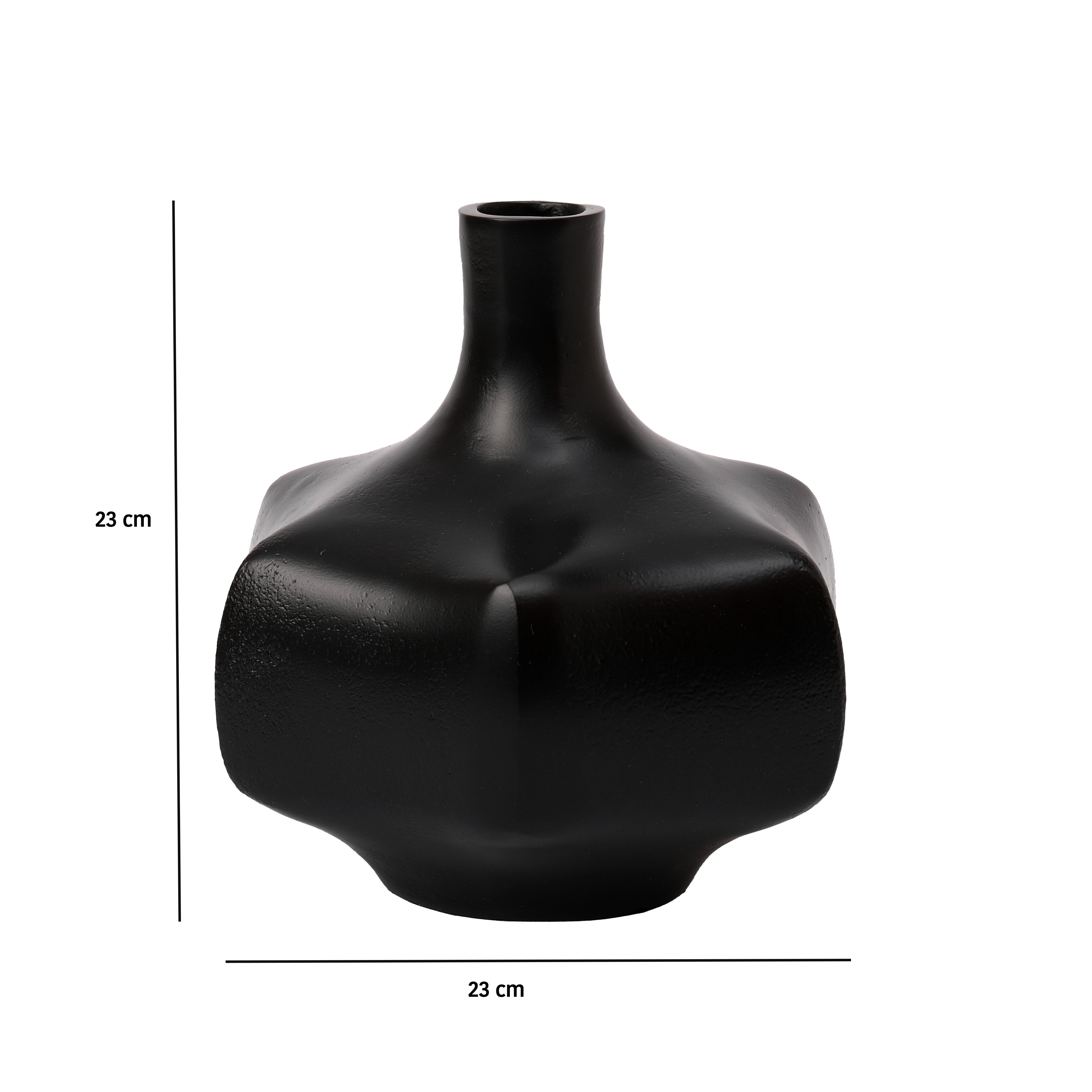 Verdant Metal Vase