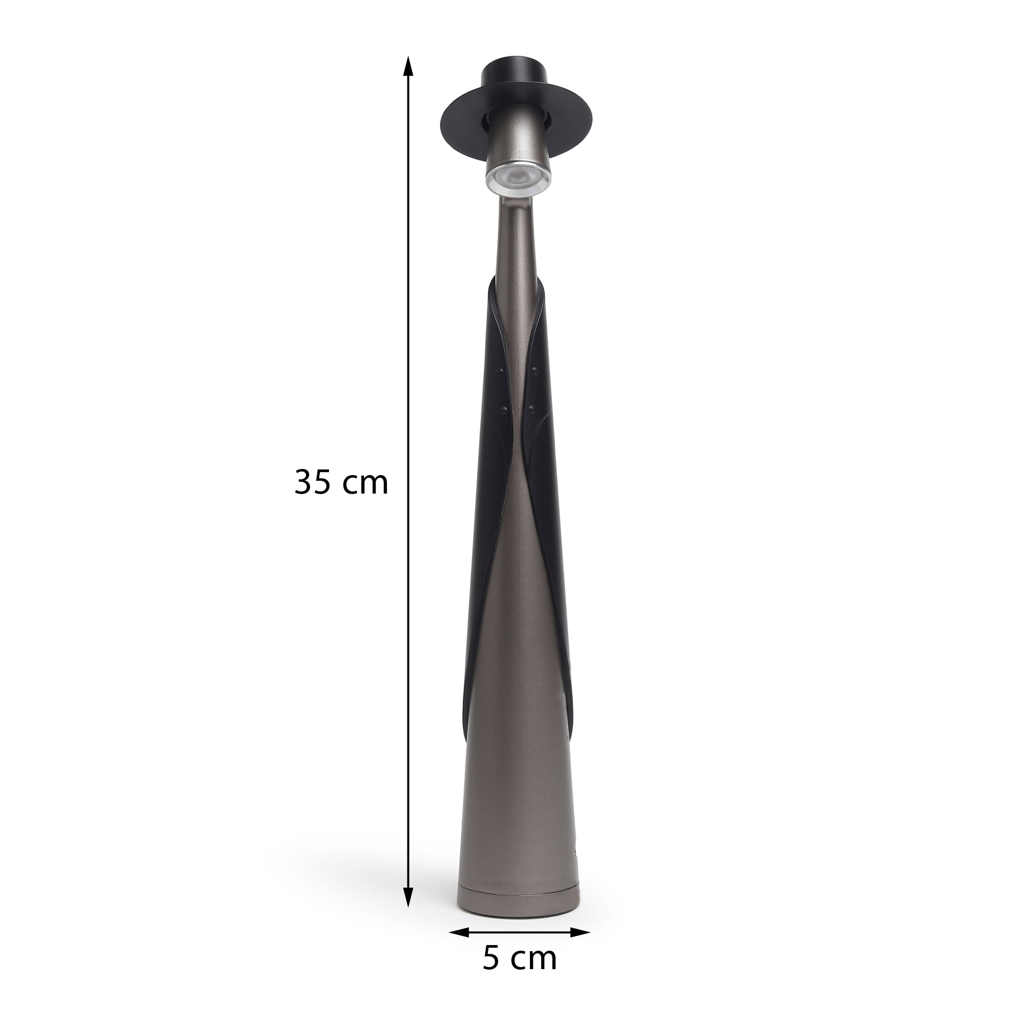 Baron Fedora Black Lamp