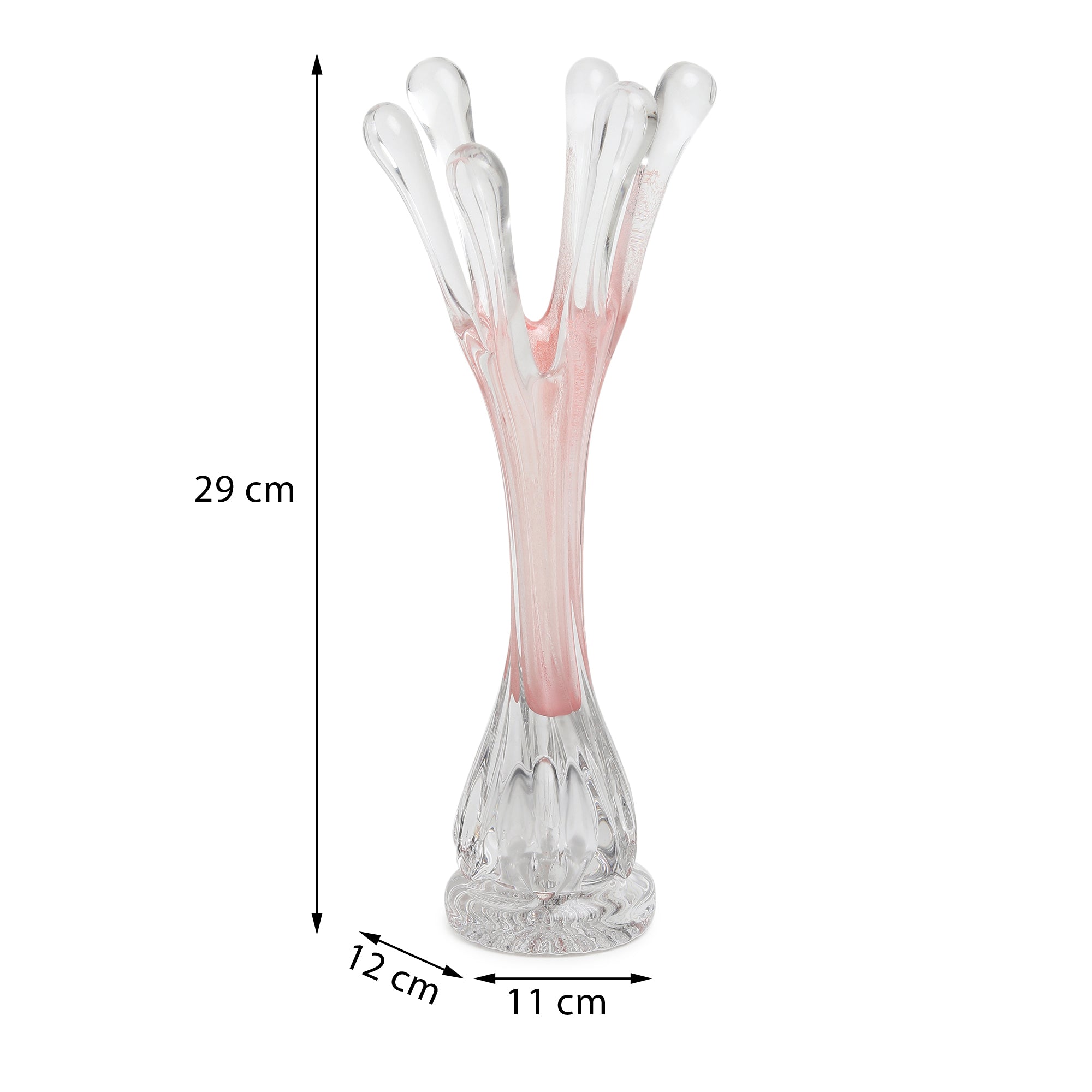 Cascade Crystal Vase