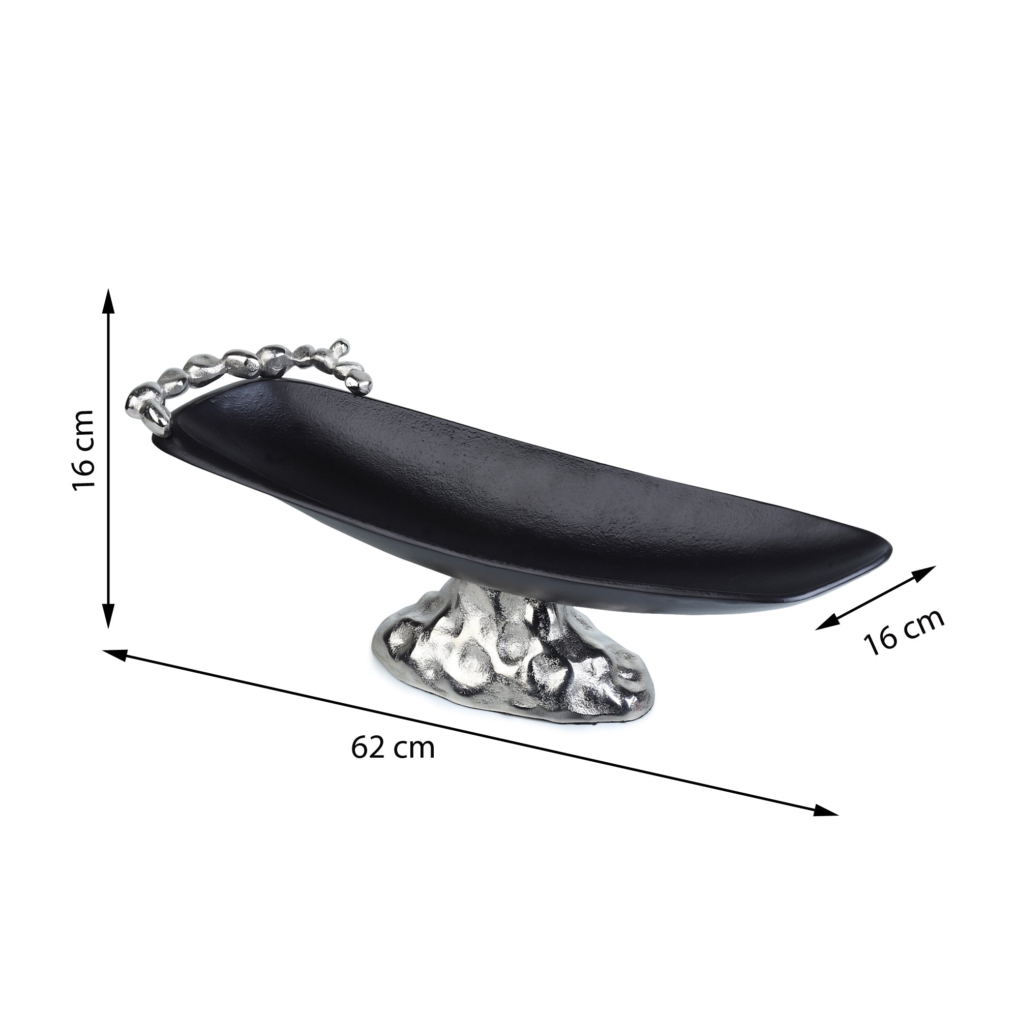 Stones Orivia Platter Large Silver