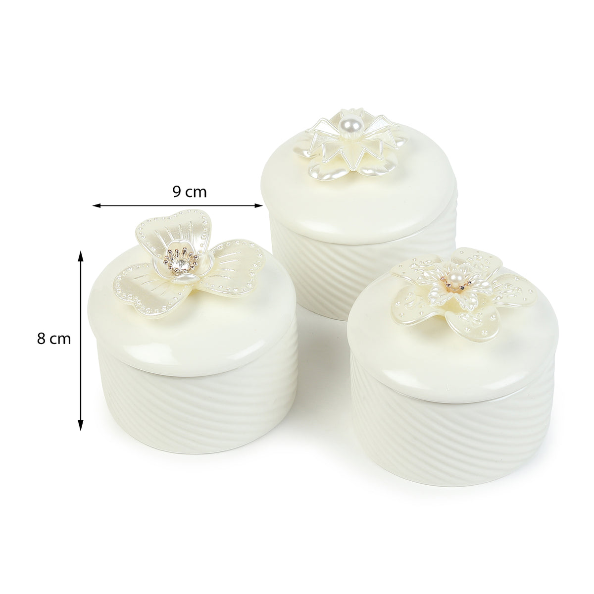 Florette Porcelain Box Set