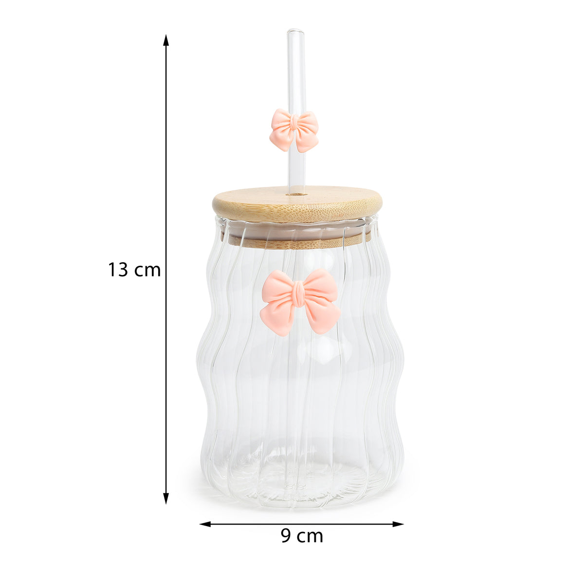Taffy Glass Tumbler Pink