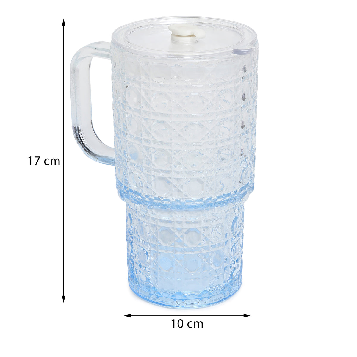 Verdelle Glass Tumbler Blue