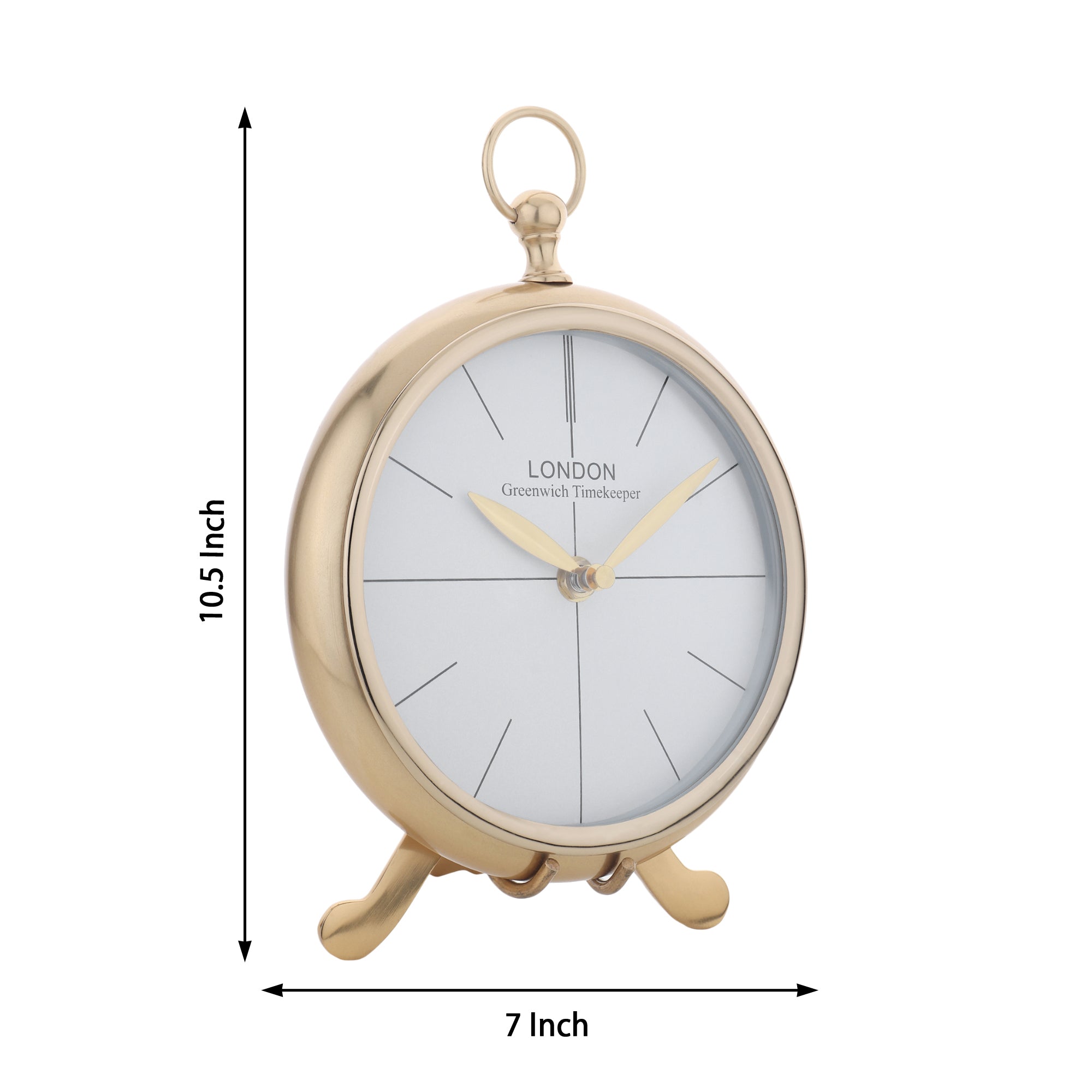 Regal Standpoint Table Clock