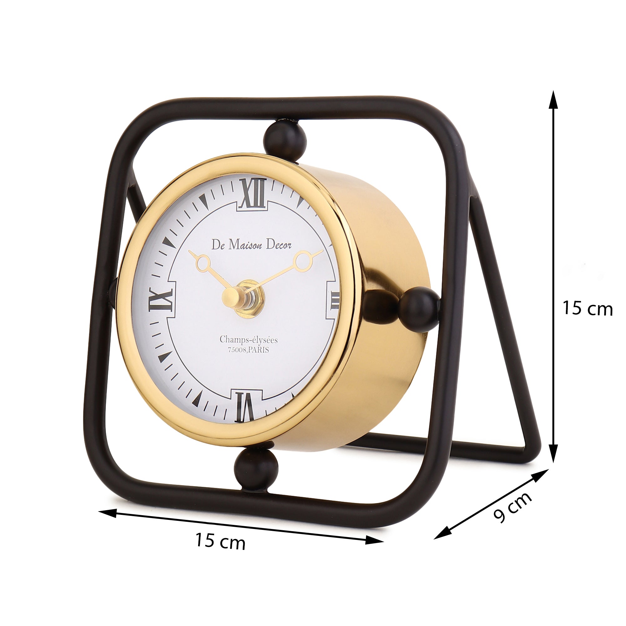 Vertex Clock Gold