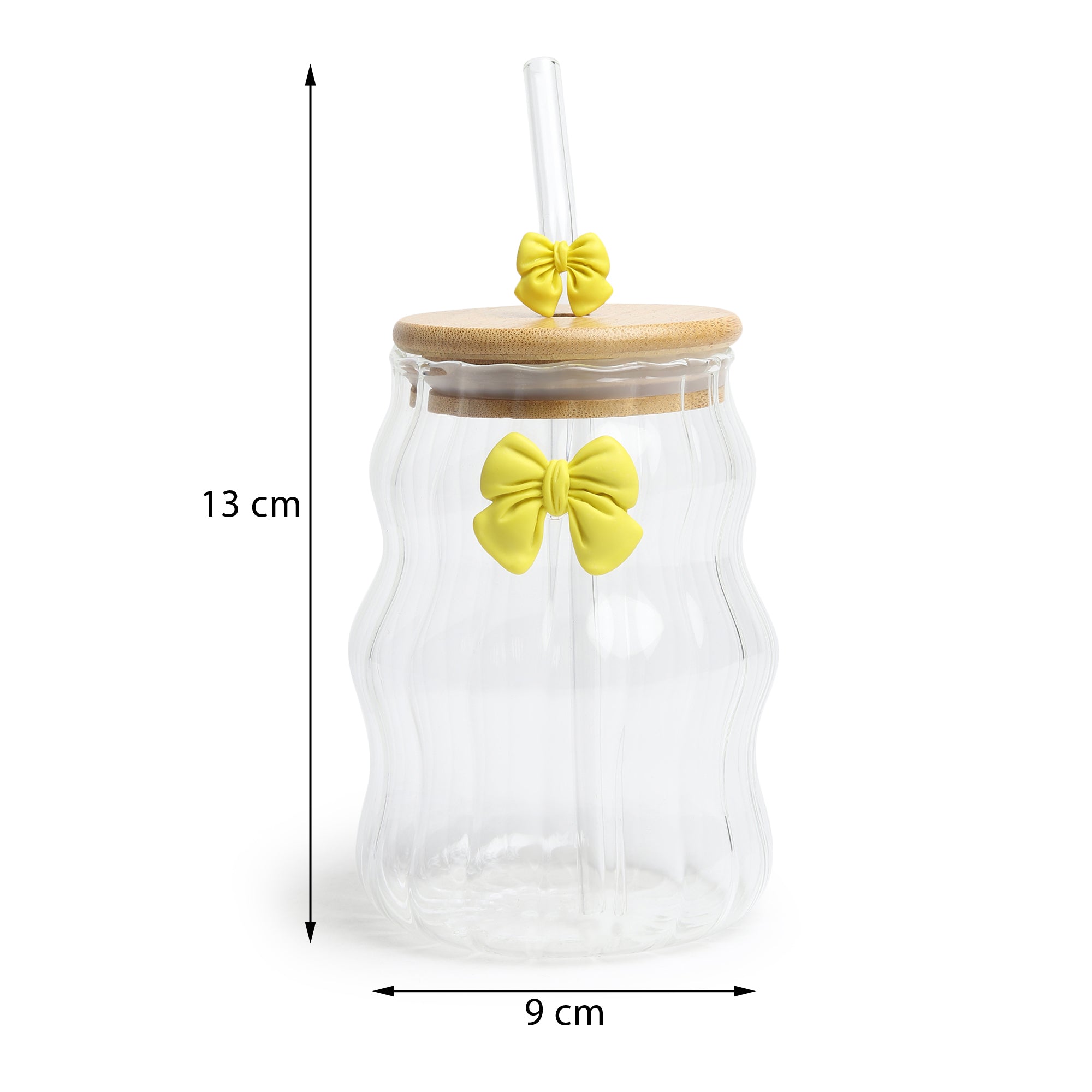 Taffy Glass Tumbler Yellow