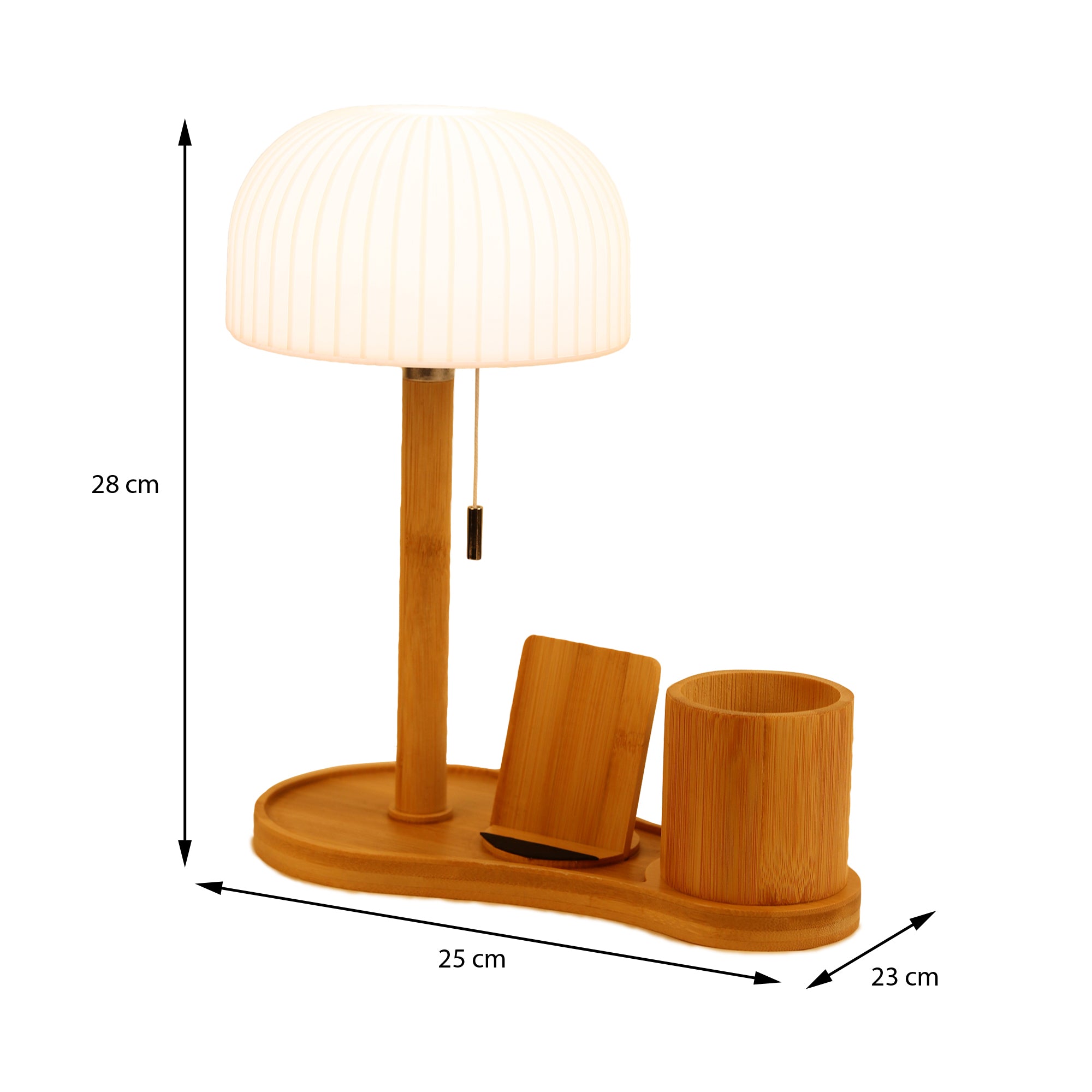 Mush Wood Study Lamp