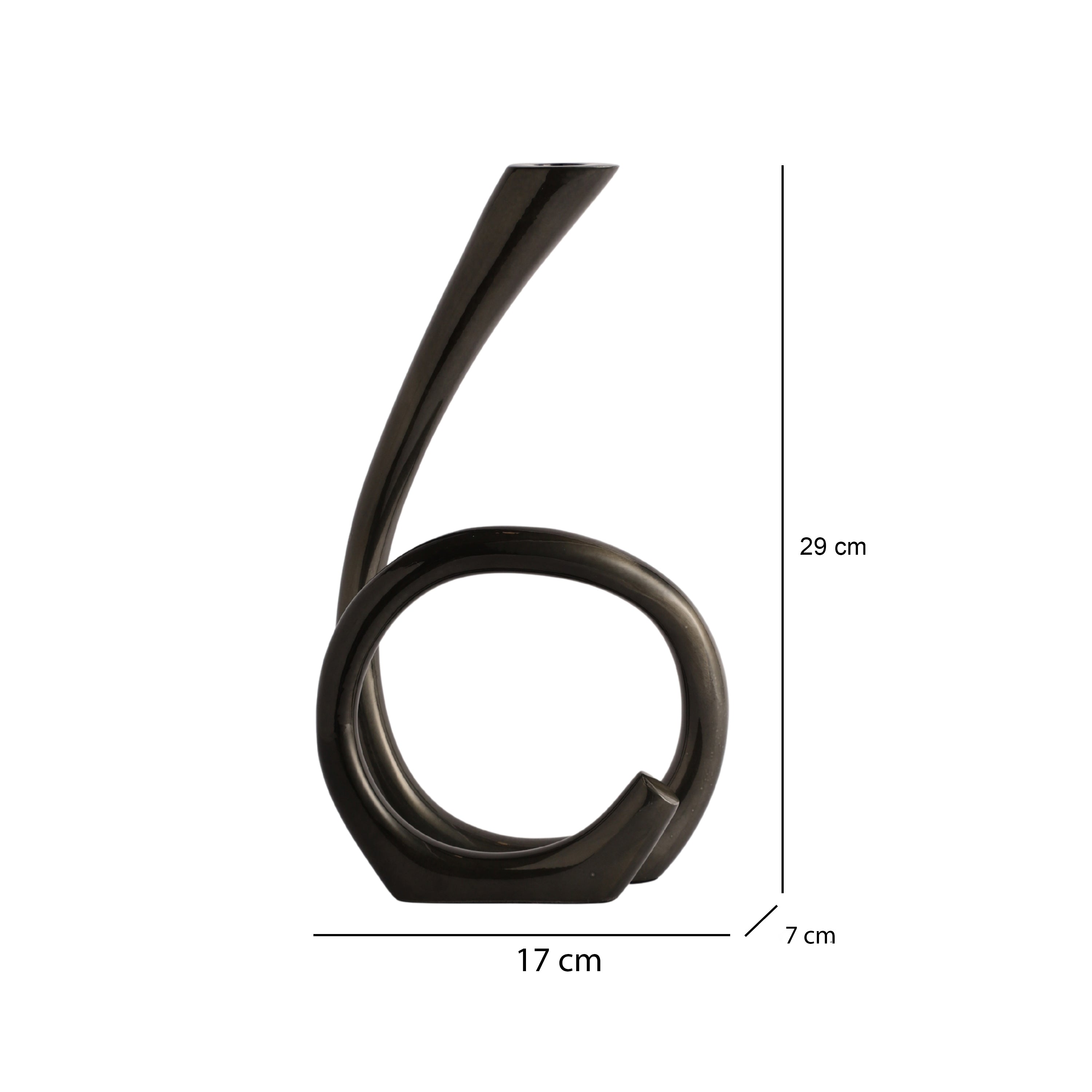 Flame Twisted candle Holder