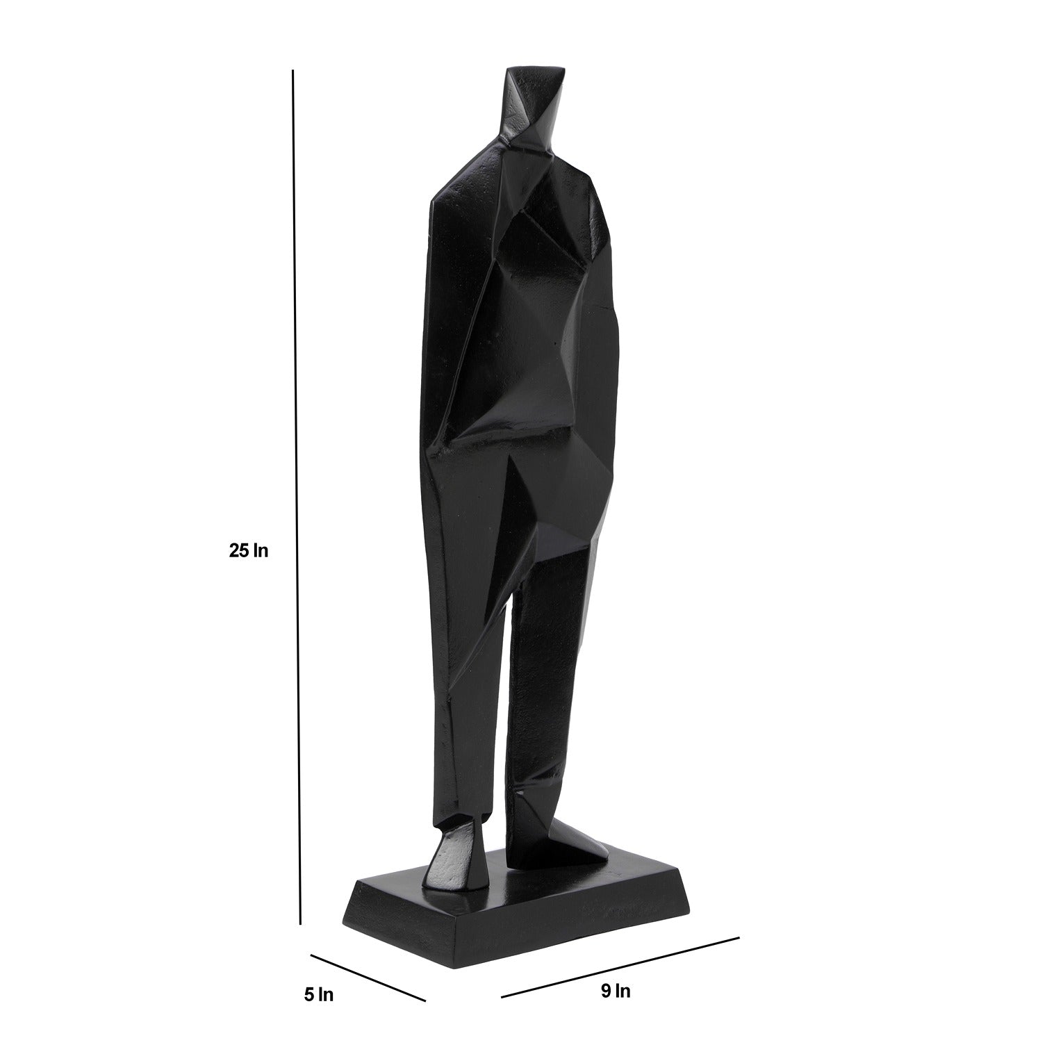 Ethan - The Dreamer Sculpture black