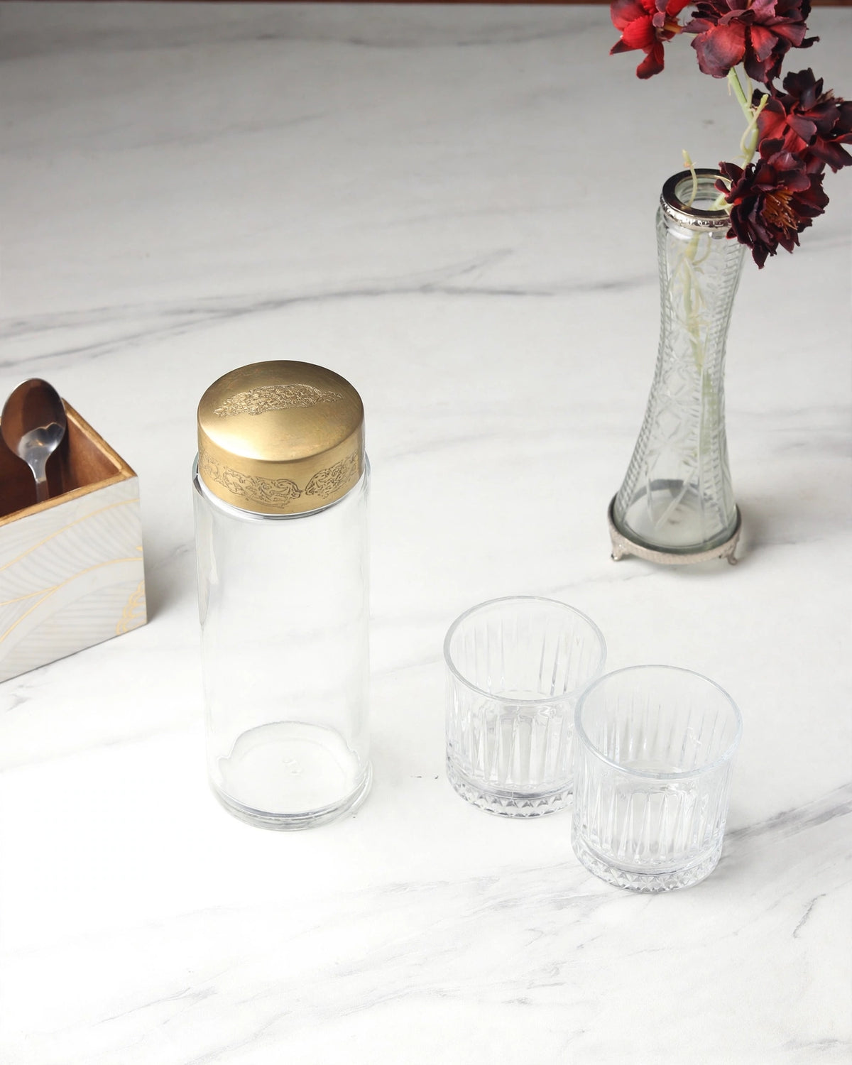 Elixir Prism Set Bottle & Glass Set