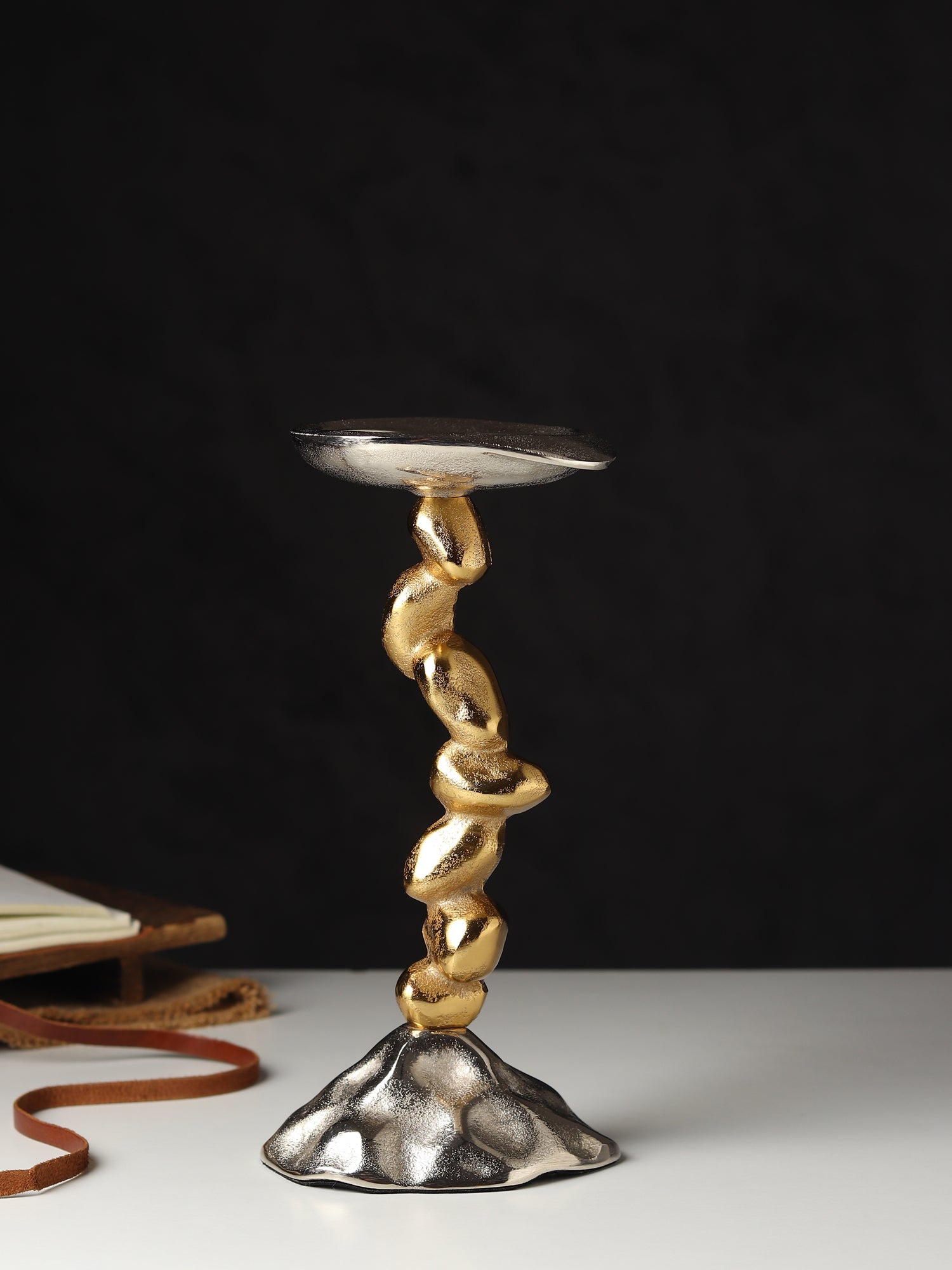 Stones Orivia Candle Holder Small