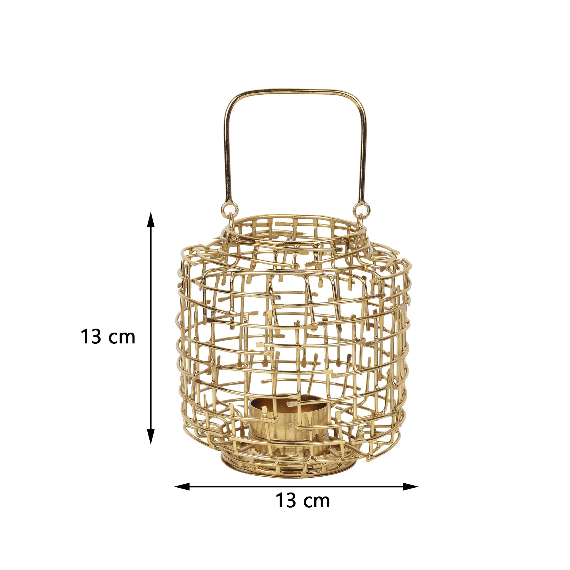 Basketweave T-light Holder