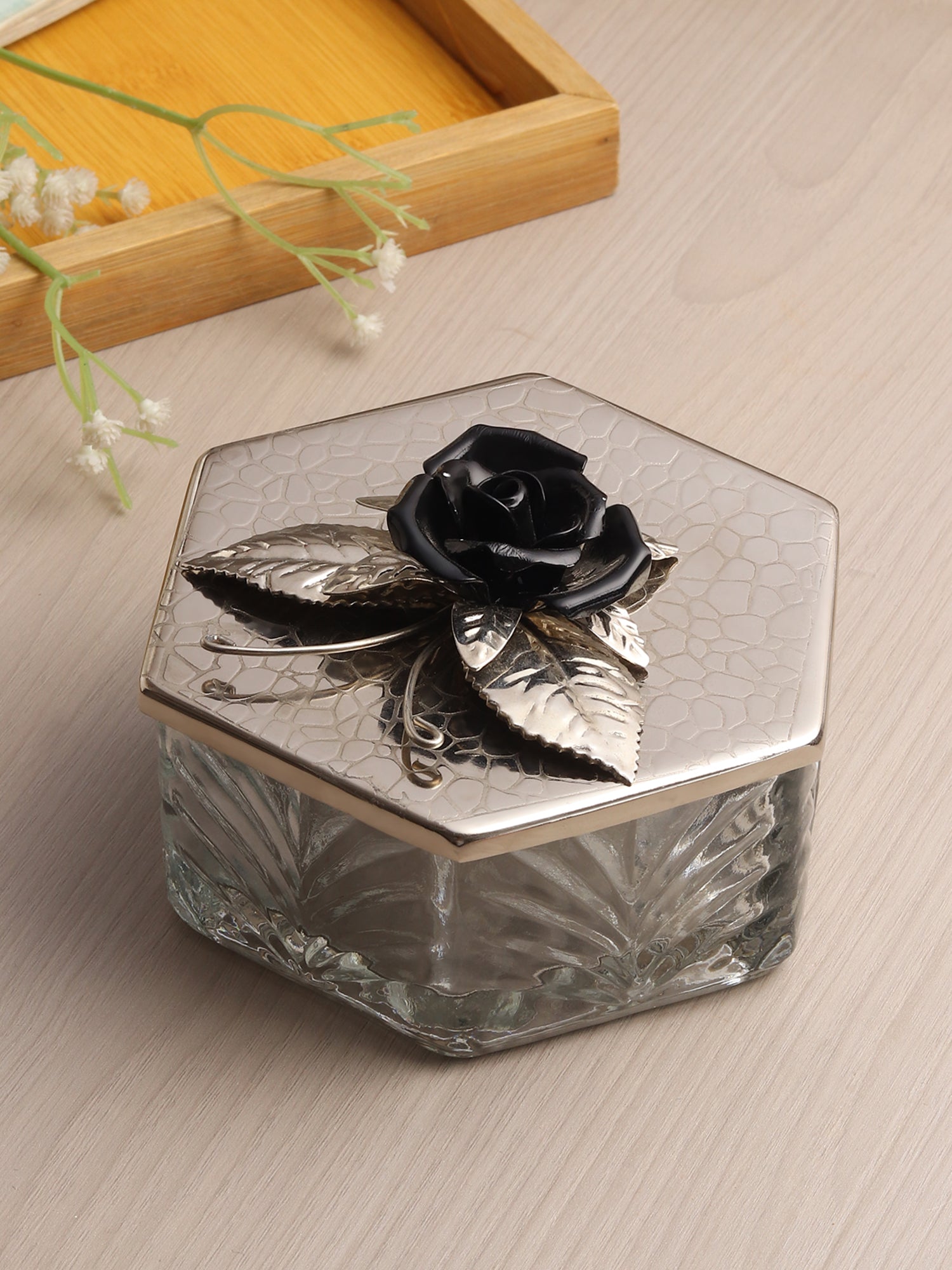 Petal Eclat Black Hexa Box