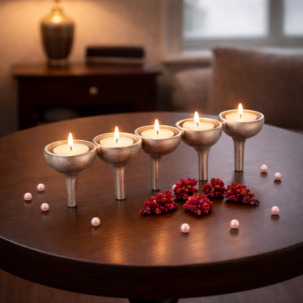 Rivera Candle & T-Light holder medium Size