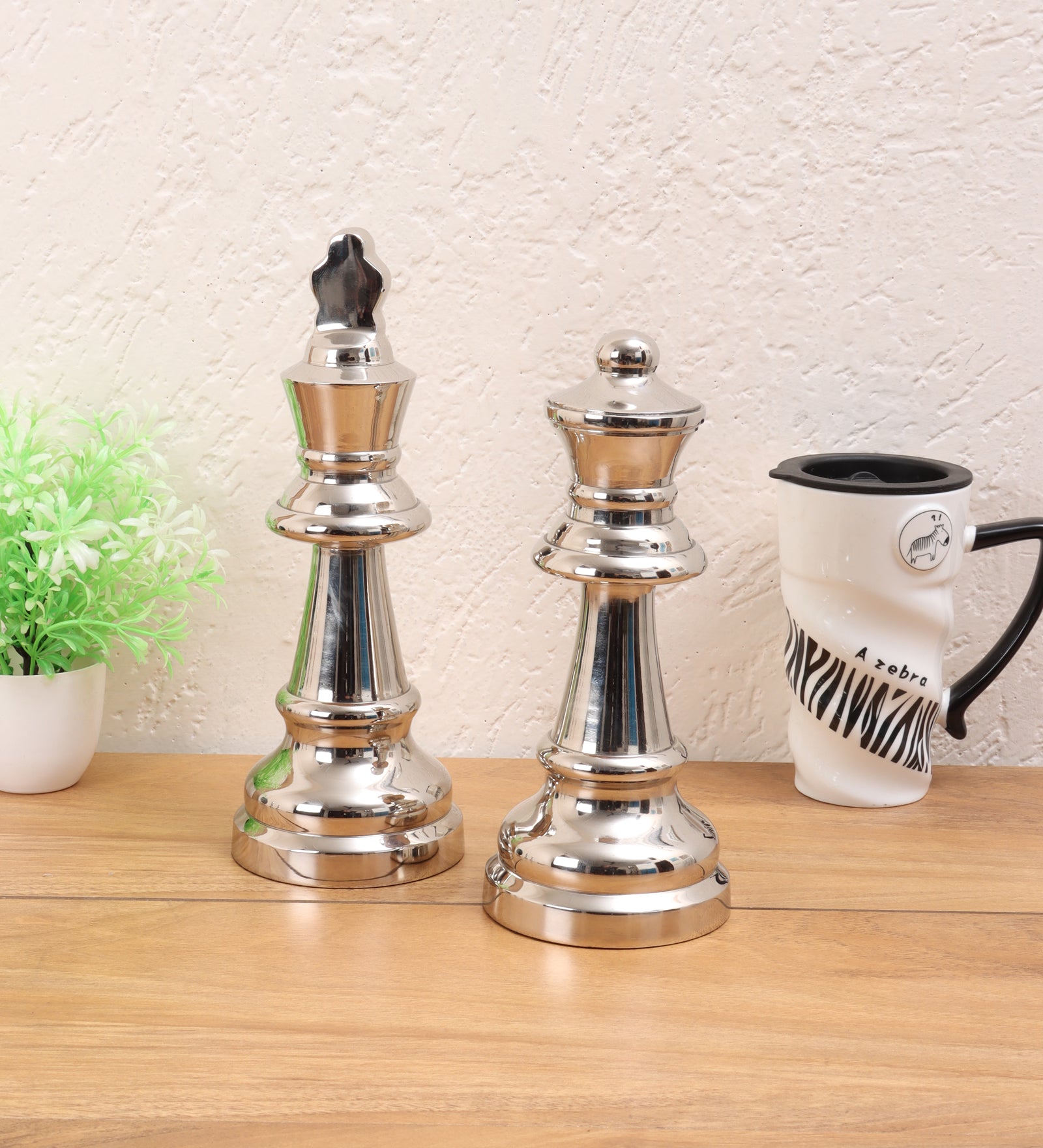 chess king queen nickel large