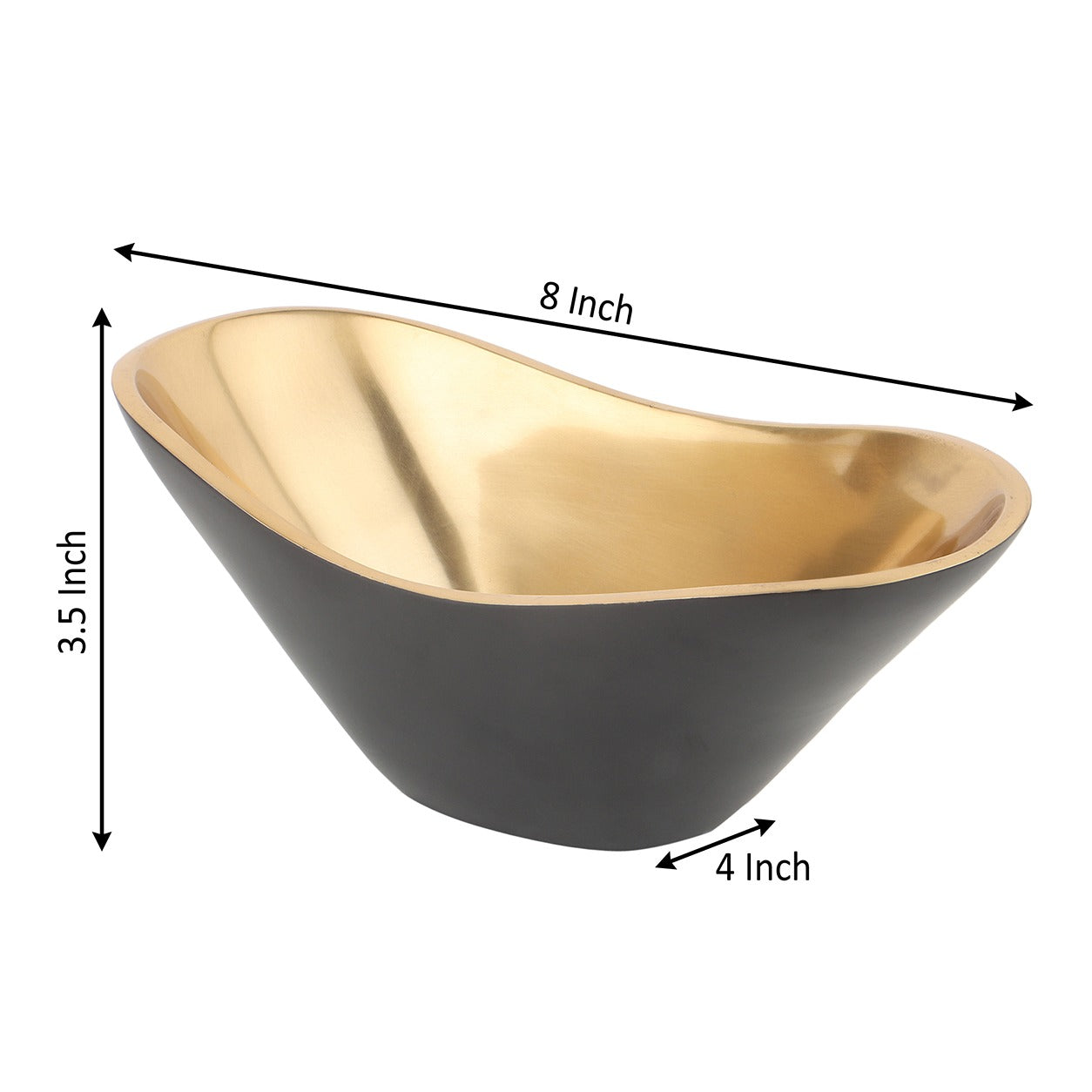 Opulent Oval Serving Bowl