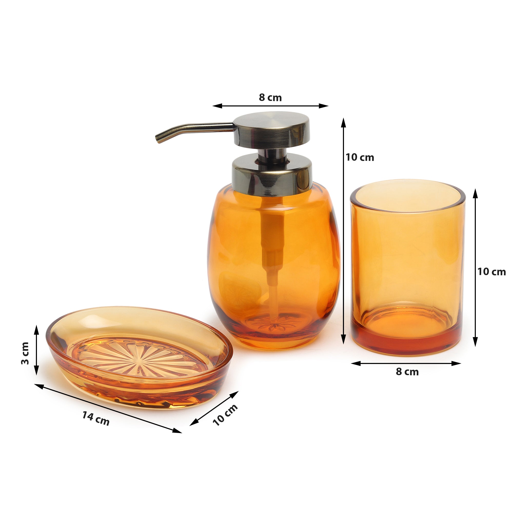 Sienna Ribbed Bathroom Set