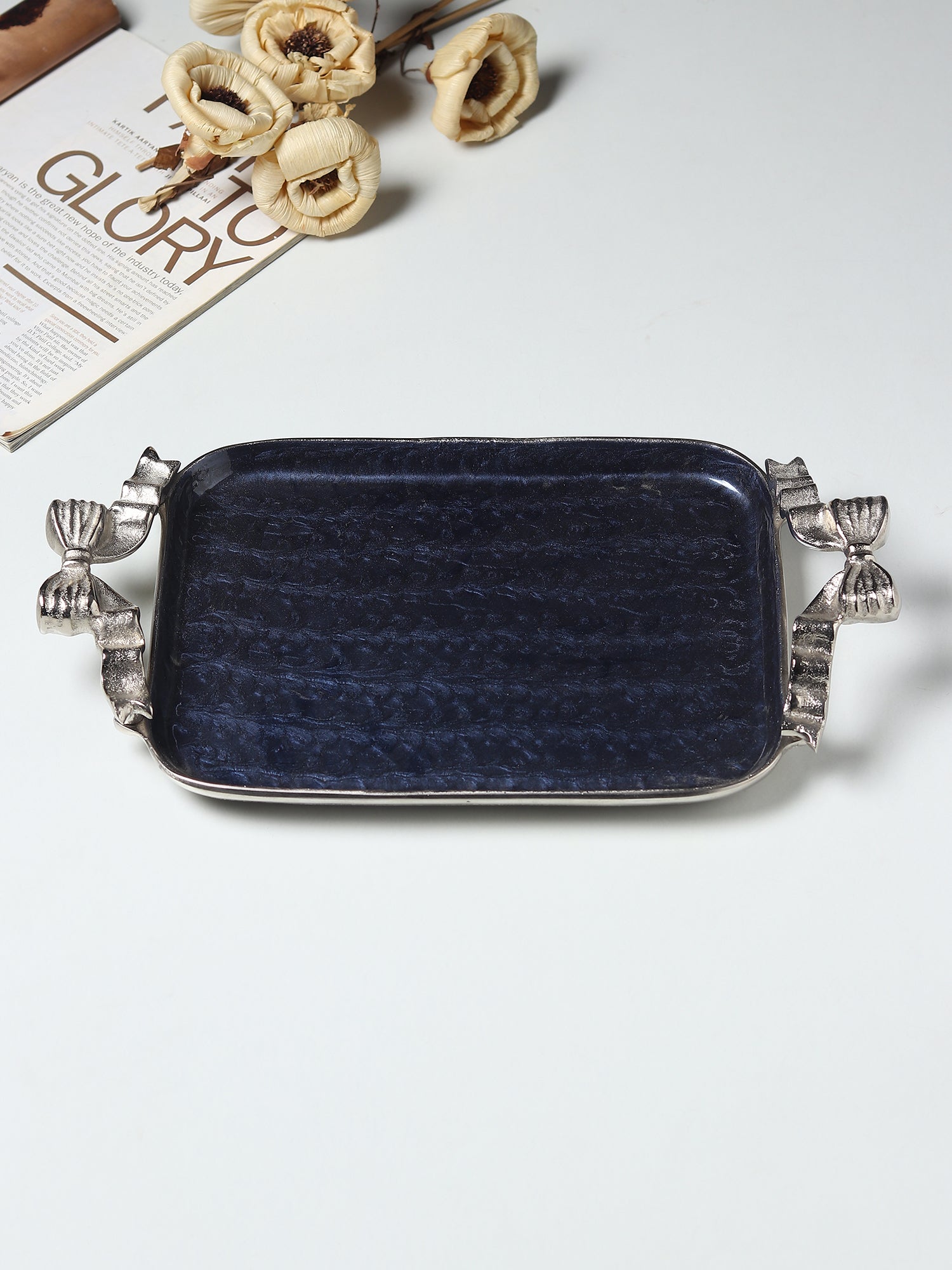 Dravelion Blue Pearl Small Tray