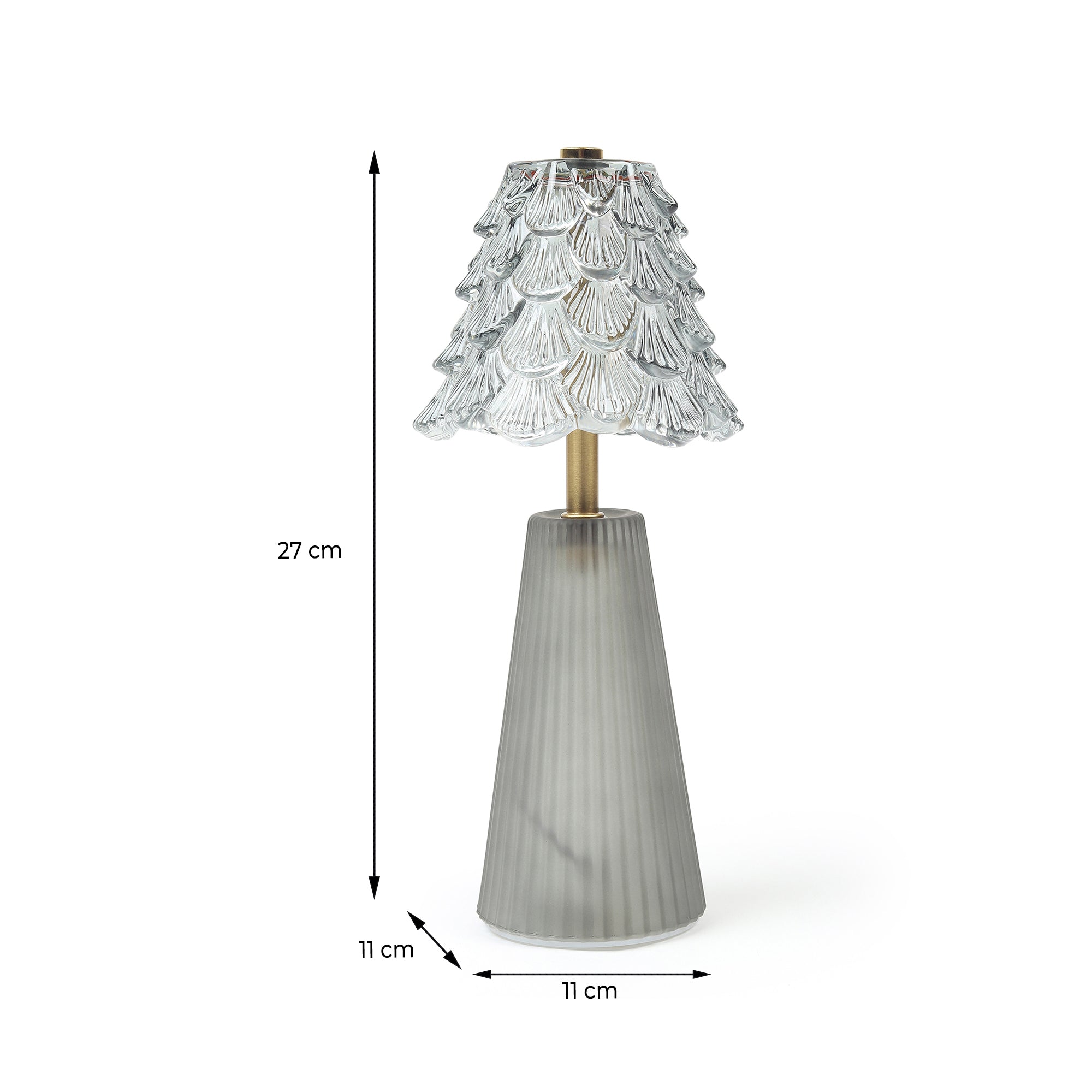Marcelle Crystelle Glass Lamp