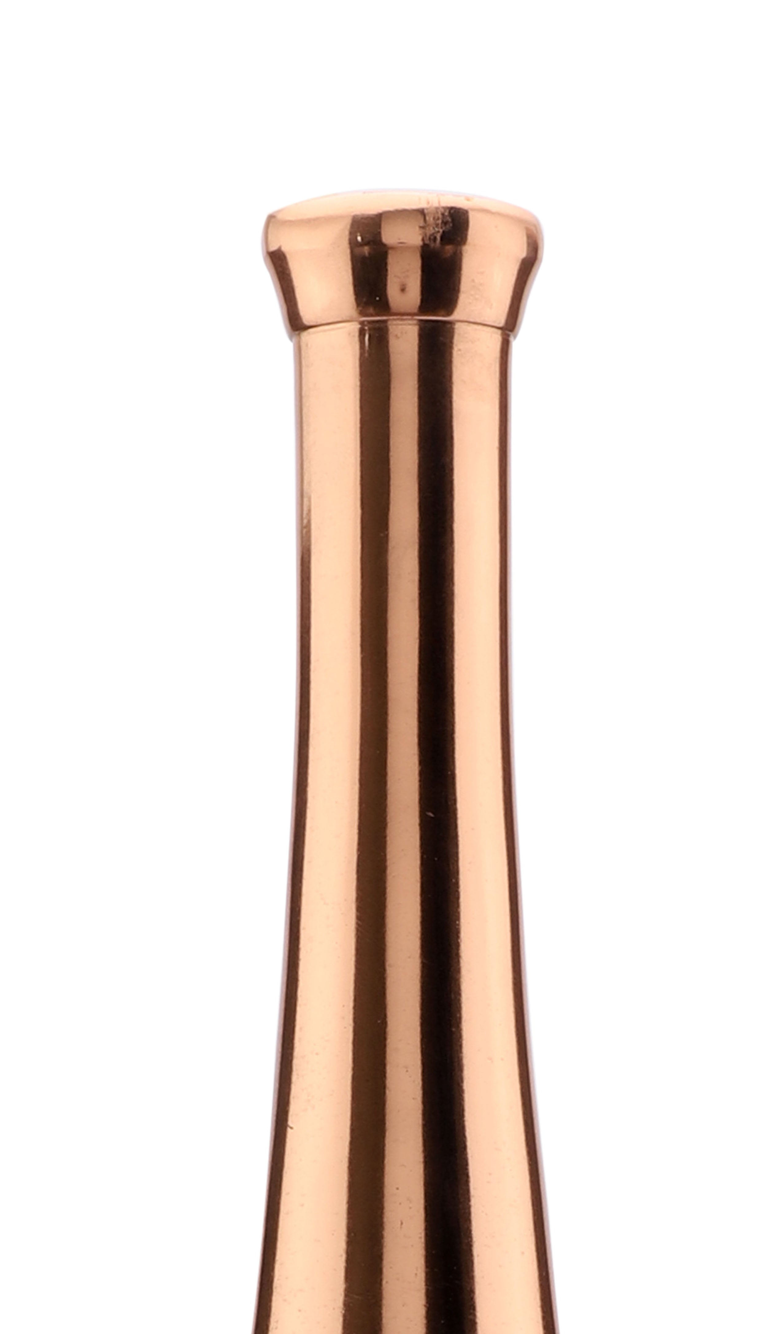 Champagne large Bottle Vase-Rose gold