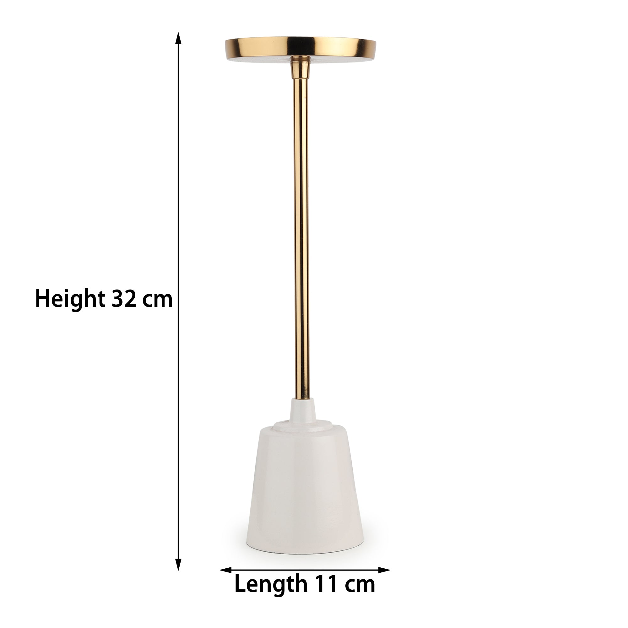 Altura Grande Gold Candle holder Tall