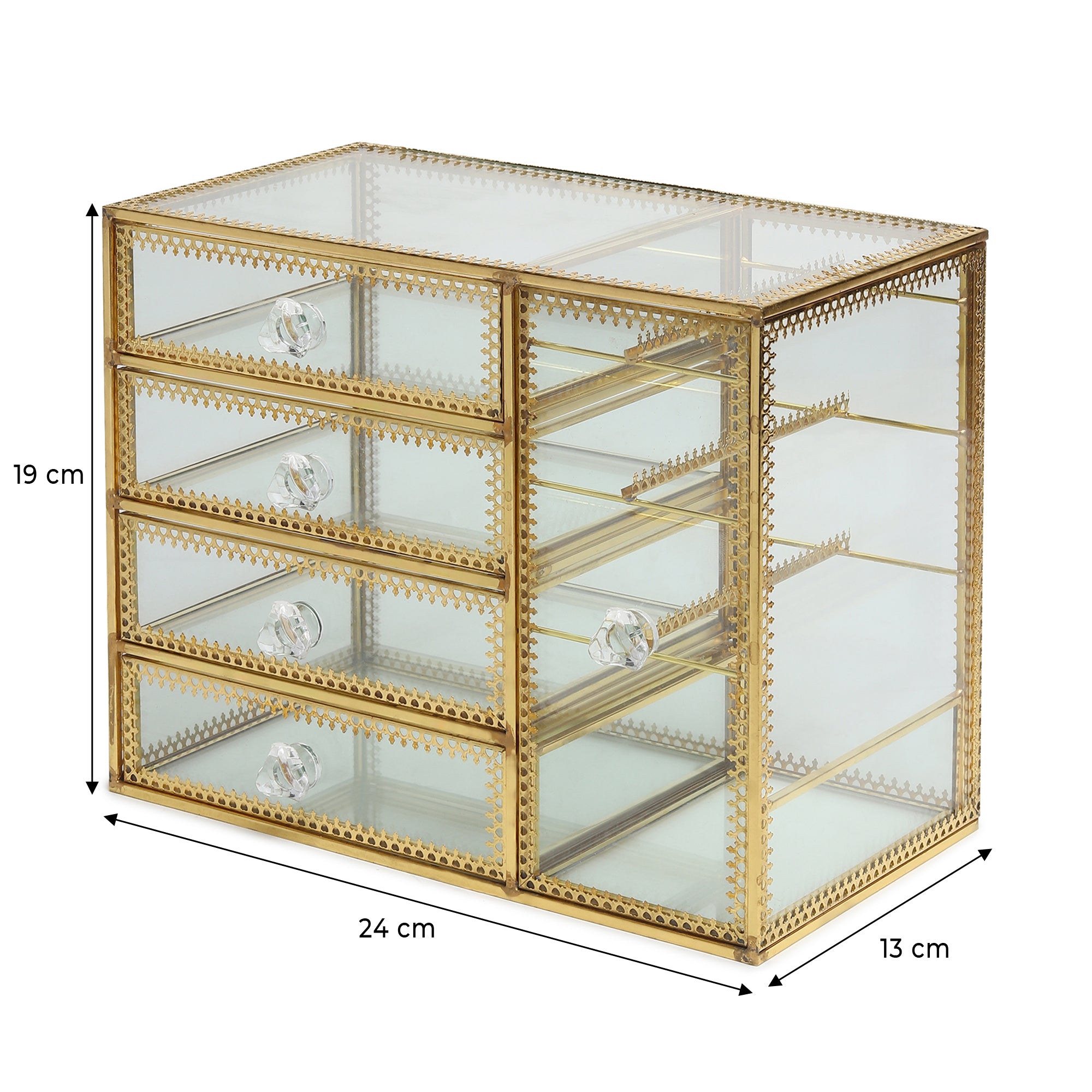 Arden Cabinet Glass Jewellery Box