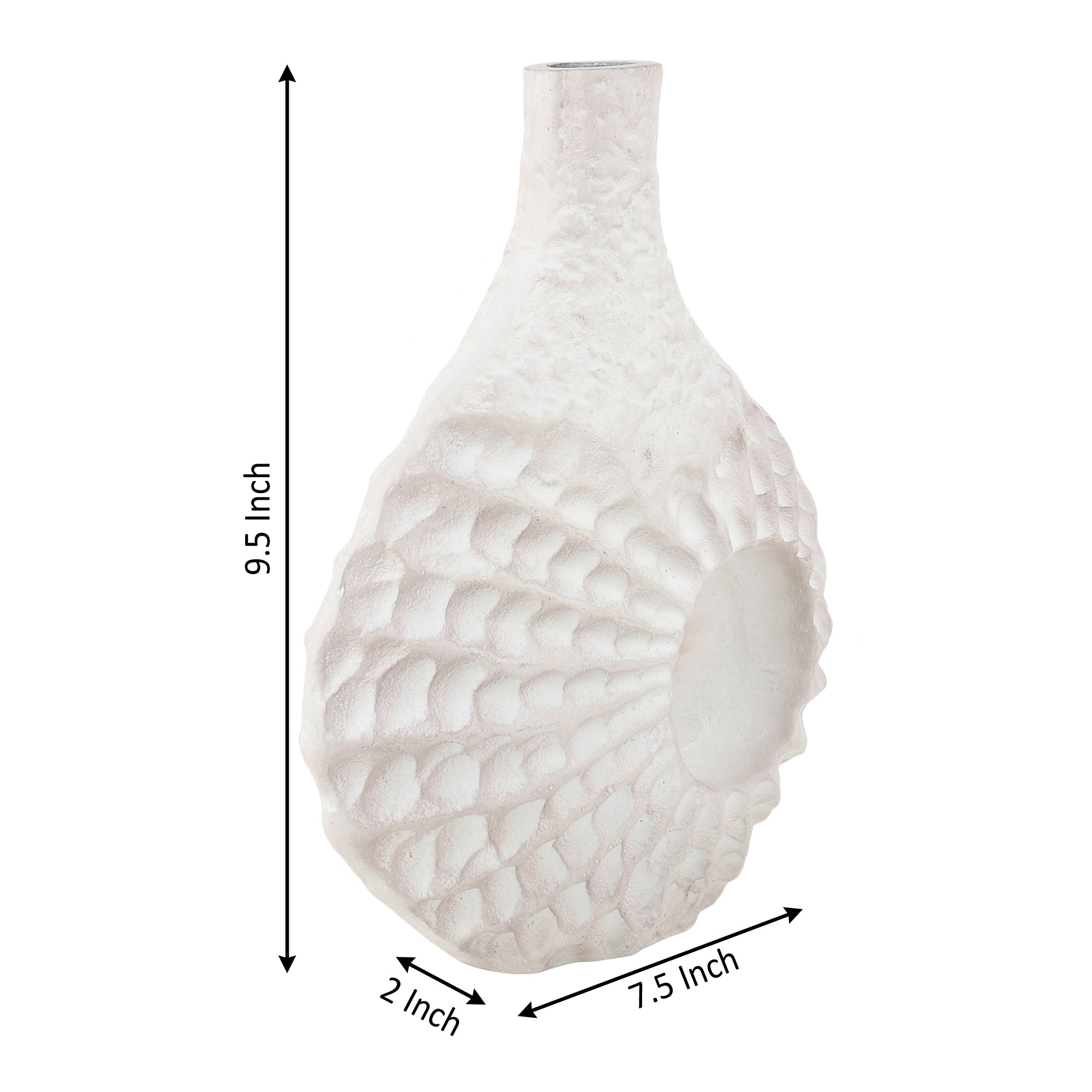 Seashell Serenity Vase -  small