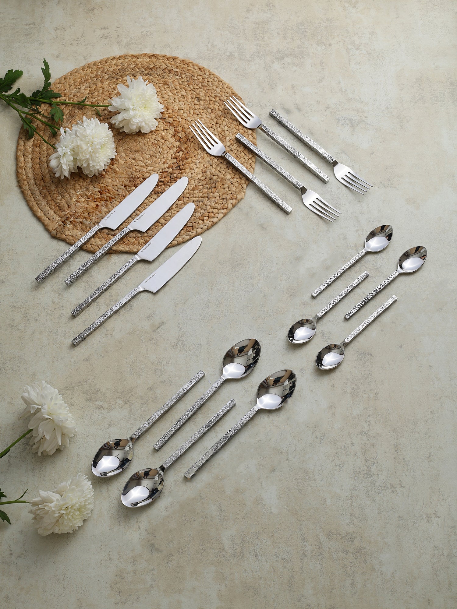 Ember Texture Cutlery Set of 16