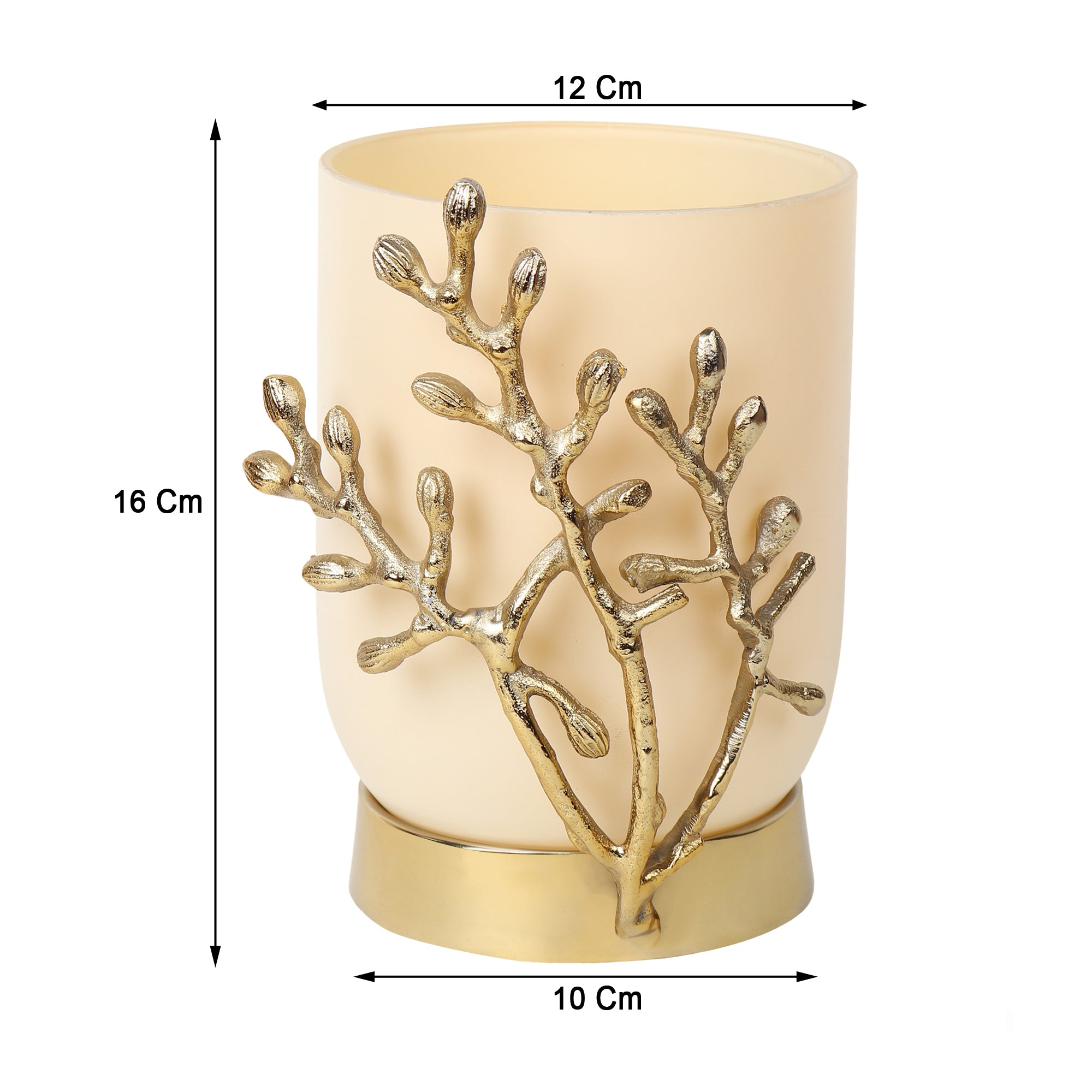 VinLux Glass Vase and Candle Holder
