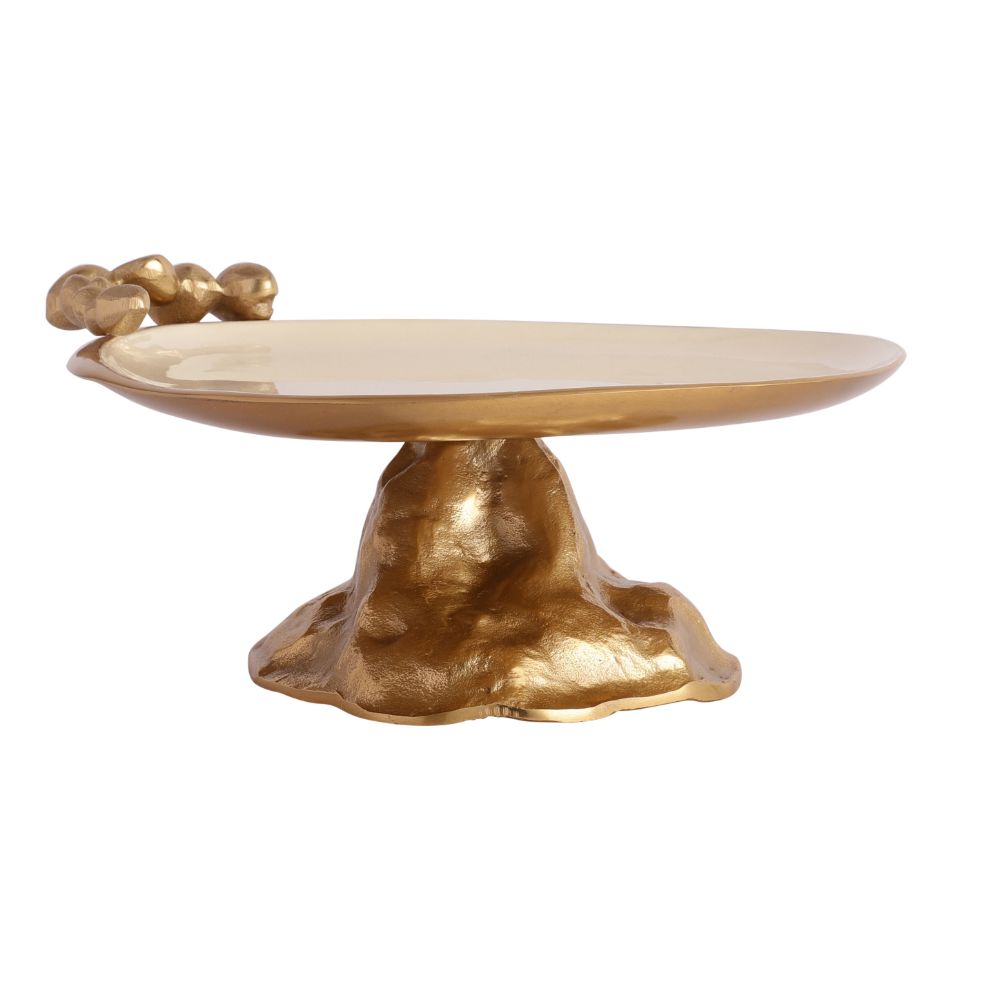 Stones Serving ware Ivory enamel - Cake Stand