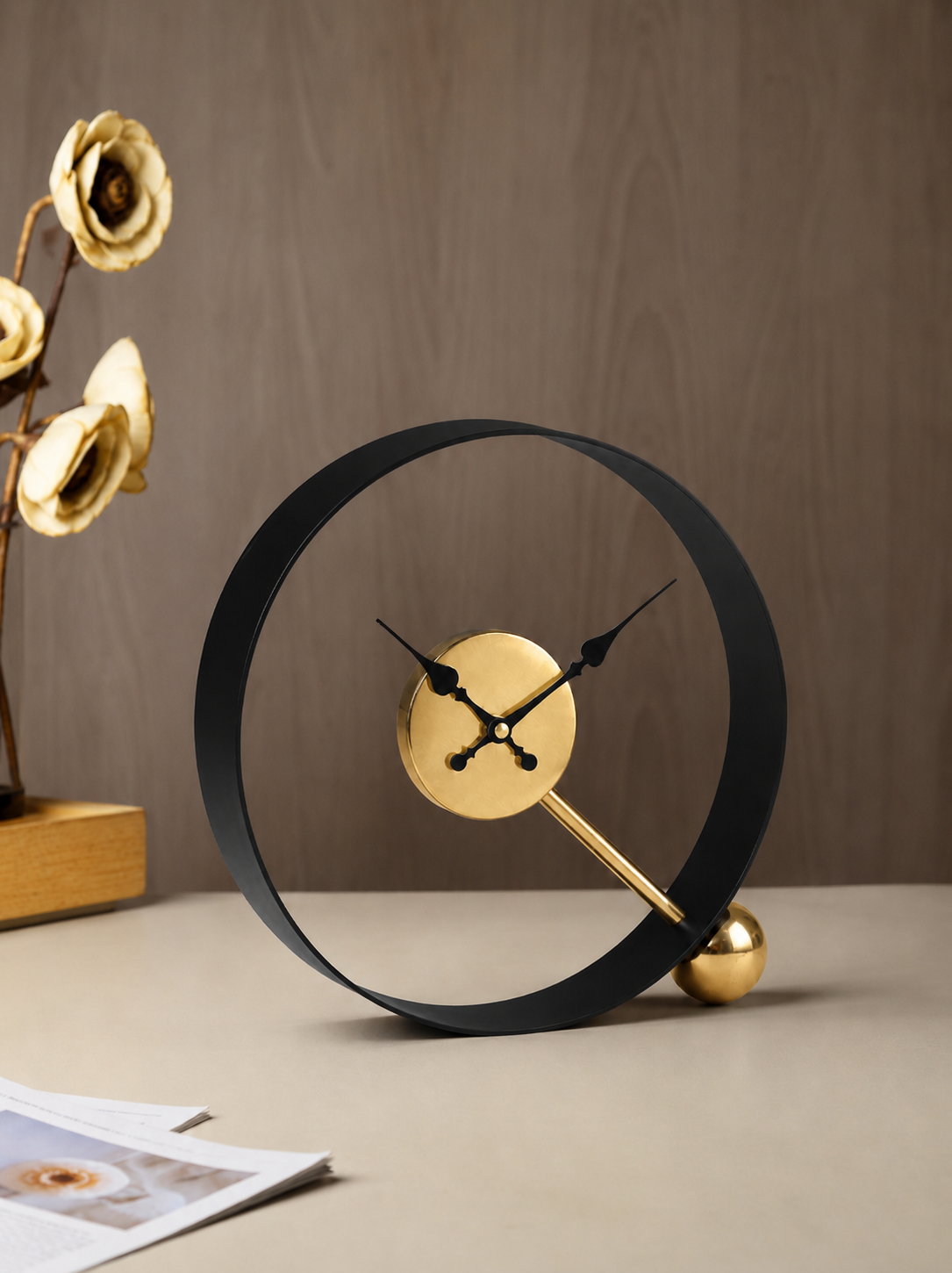 Lexitron Table Clock