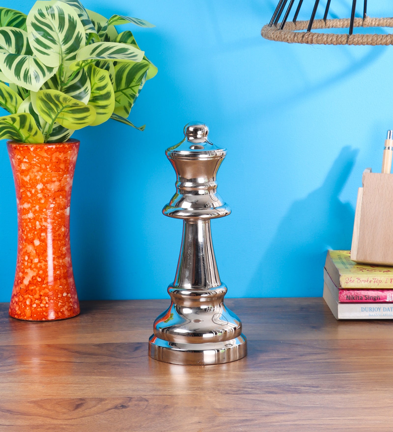 chess queen nickel large