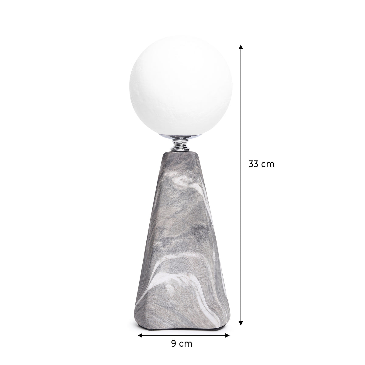 Slope Forme Grey Table lamp