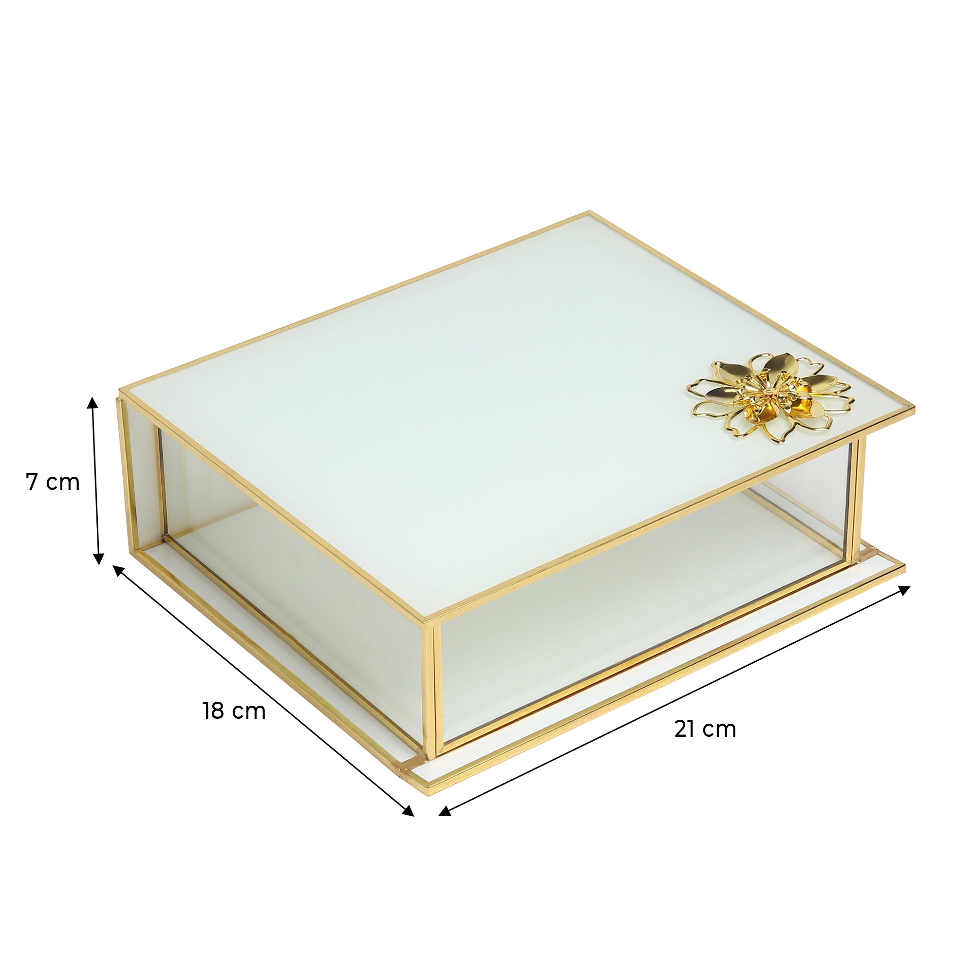 Livia's Flower Large Jewelry Box