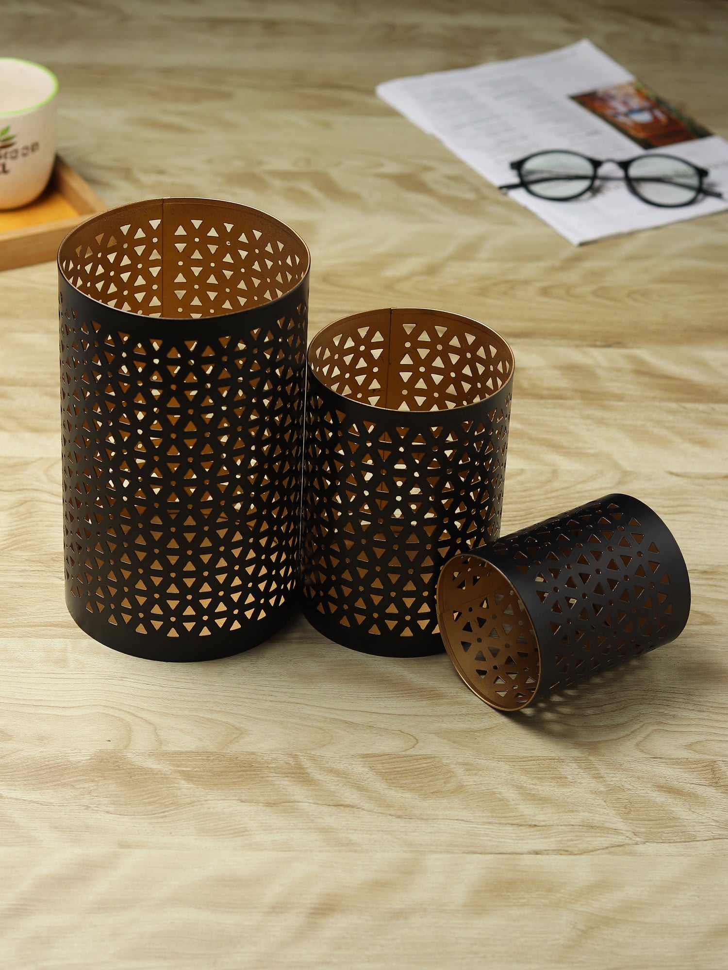 Tarini Candle Holder set or 3