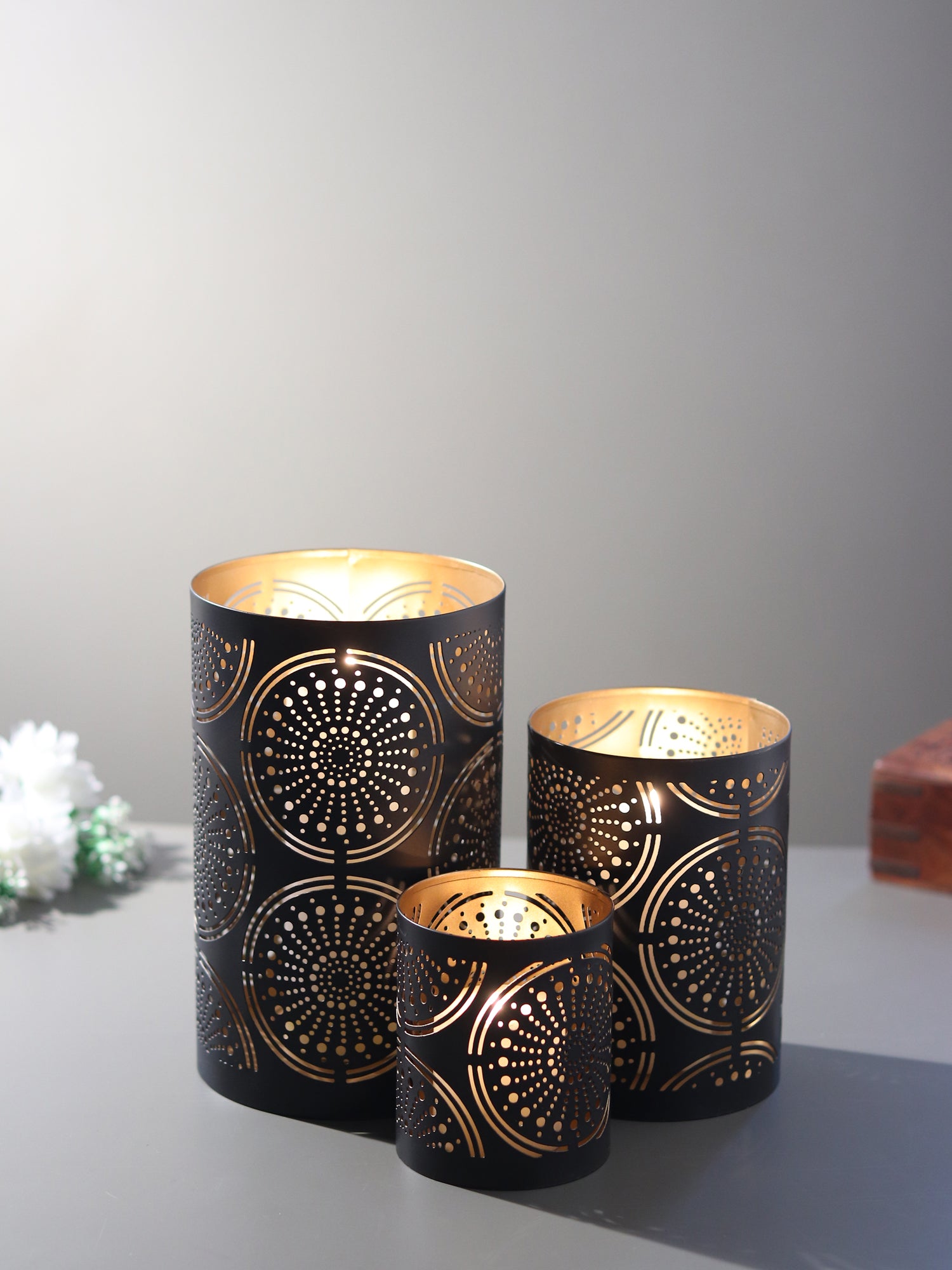 Miraya Candle Holder set of 3