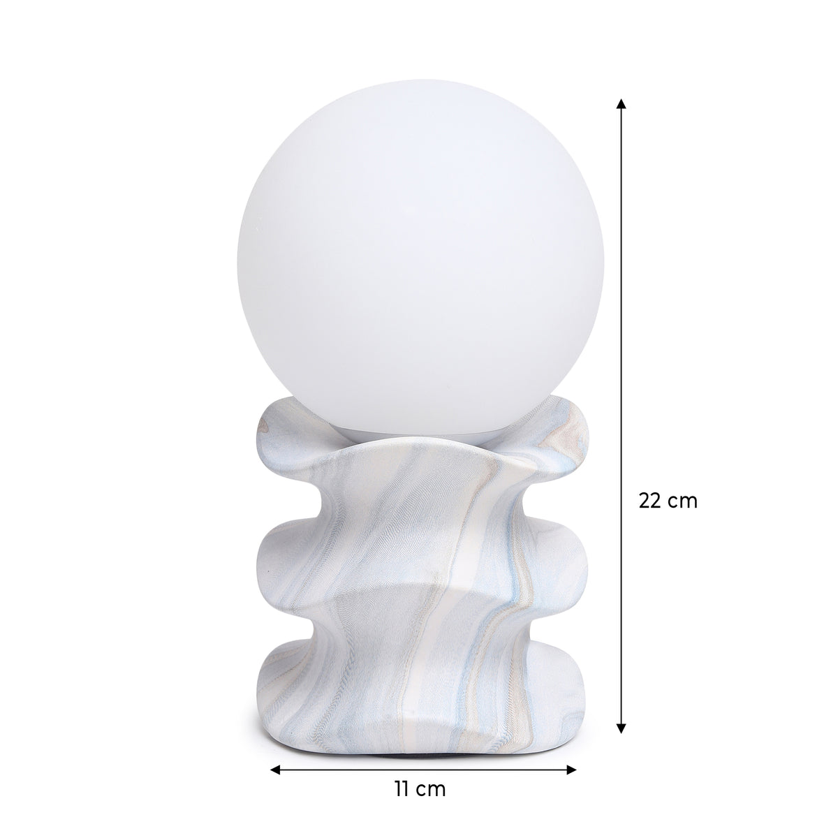 Stack Forme Blue Table Lamp