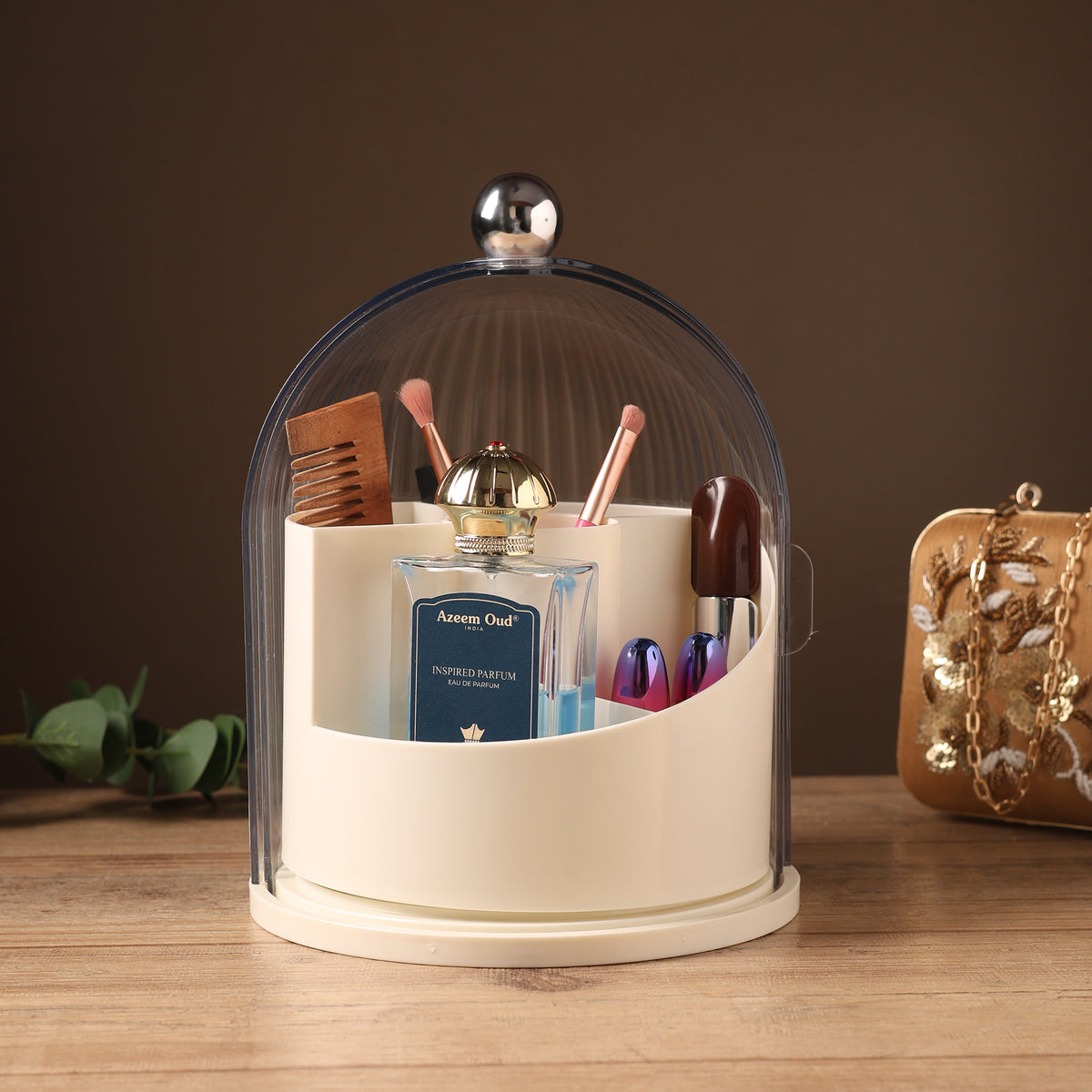 Carousel Ashton White Organizer