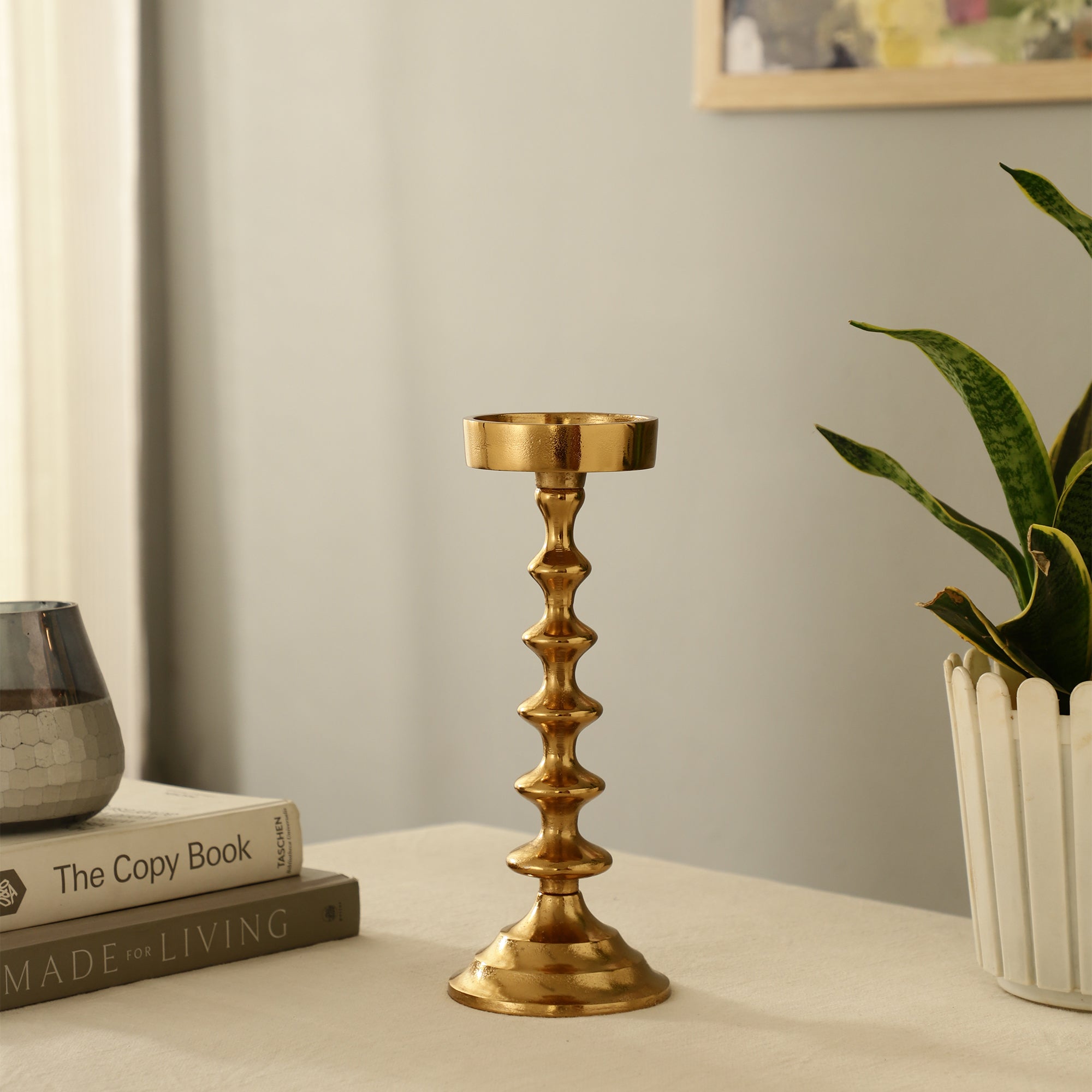 Ebon Whisper large Candle holders