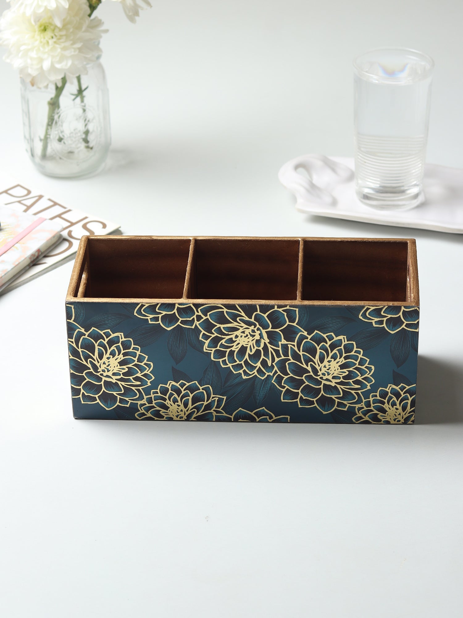 Sapphire Wreath Cutlery Holder