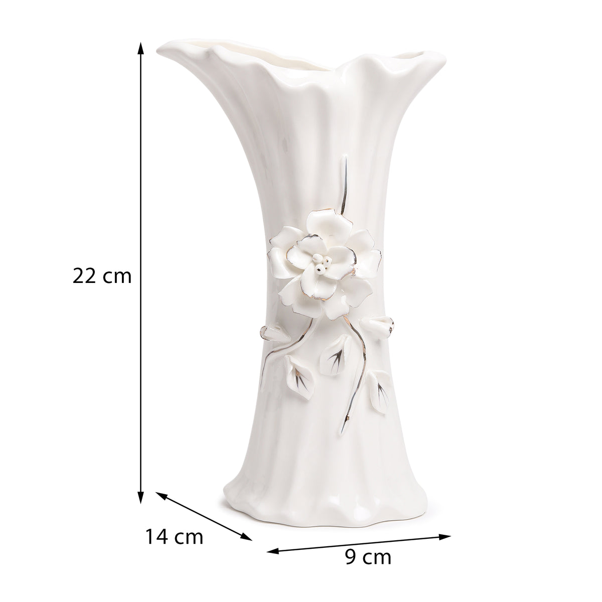 Maribel Fleur Porcelain Vase