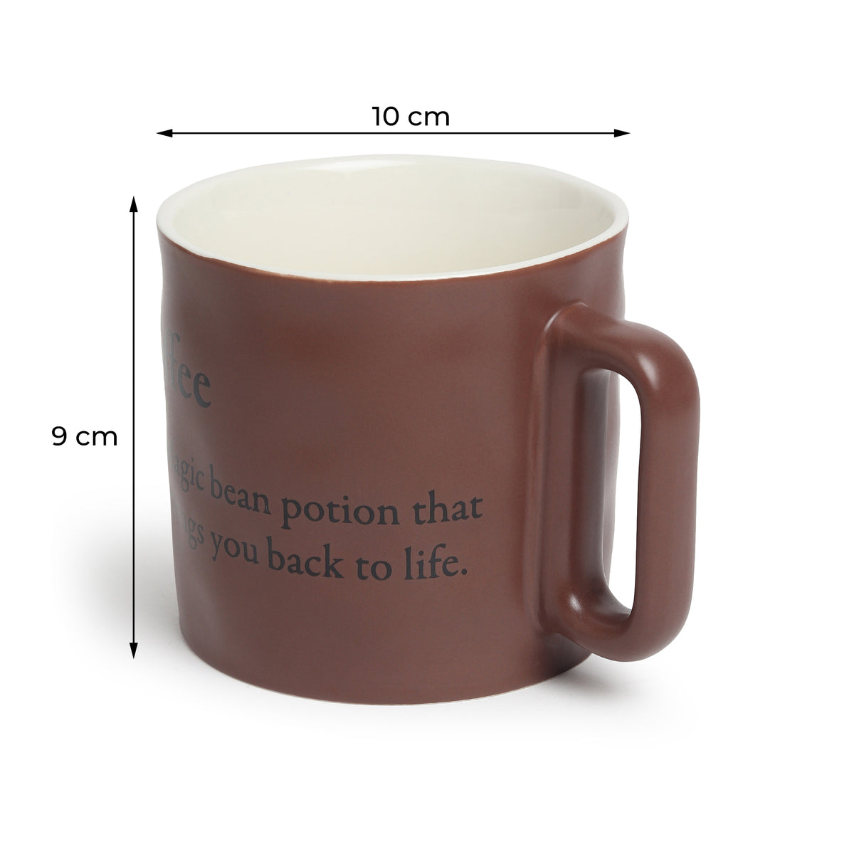 Quip Brown ceramic Mug