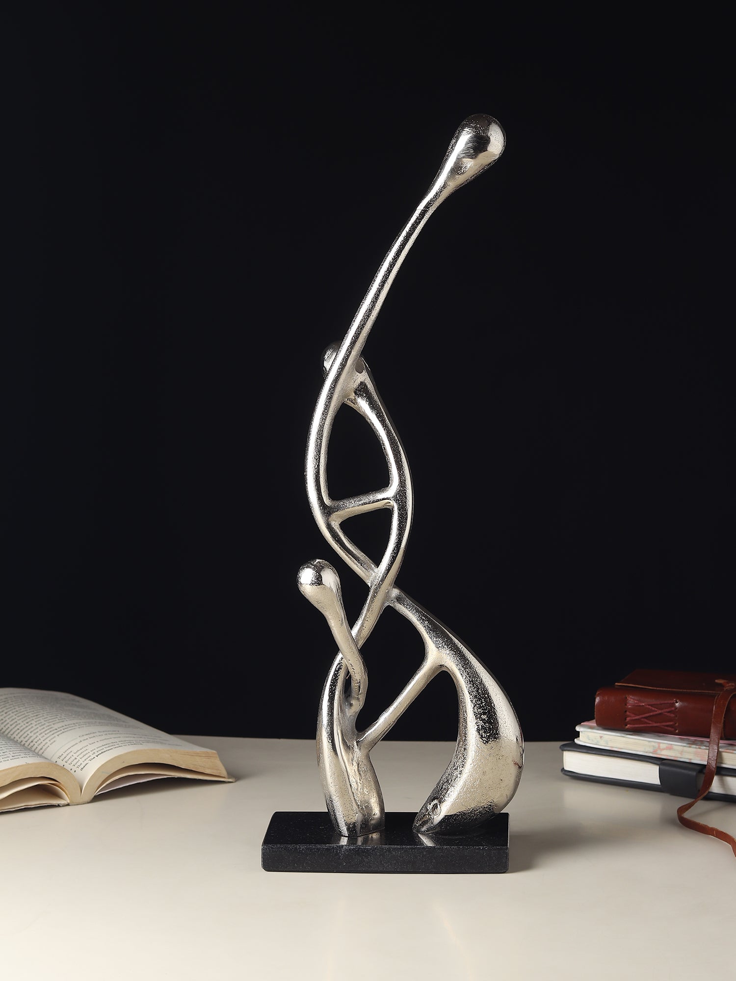 Genome Silver Sculpture