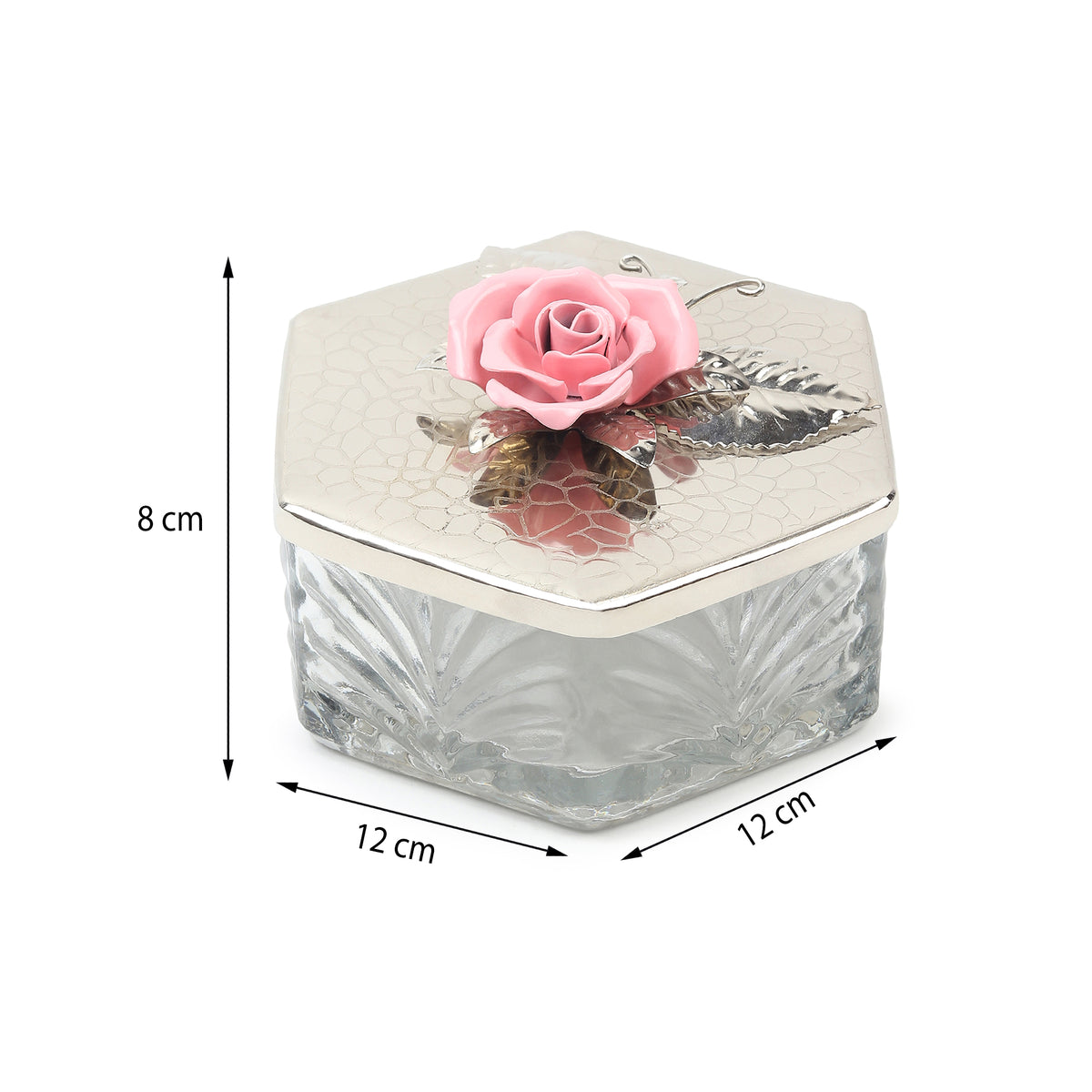 Petal Eclat Pink Hexa Storage Box