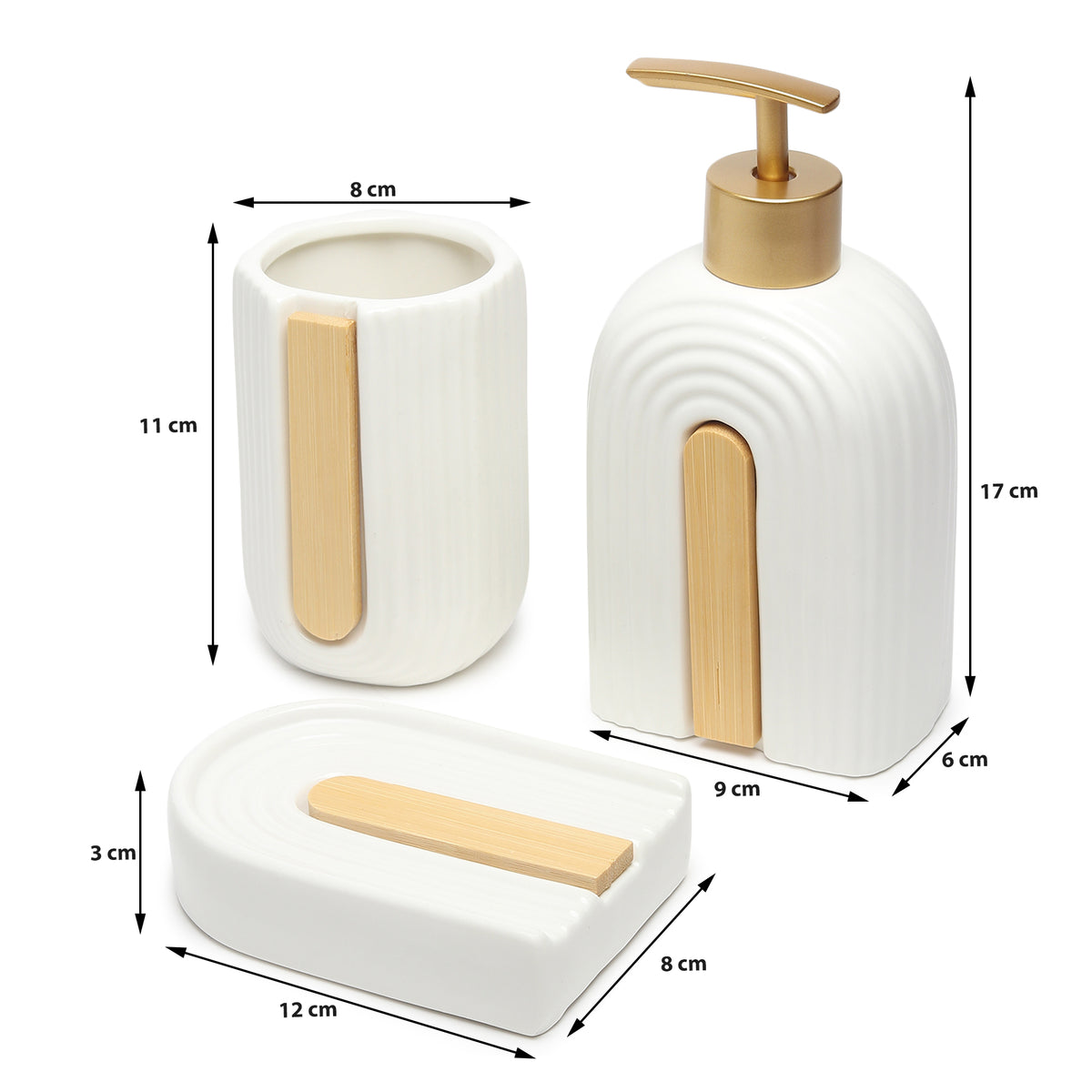 Alba Bathroom Set of 3