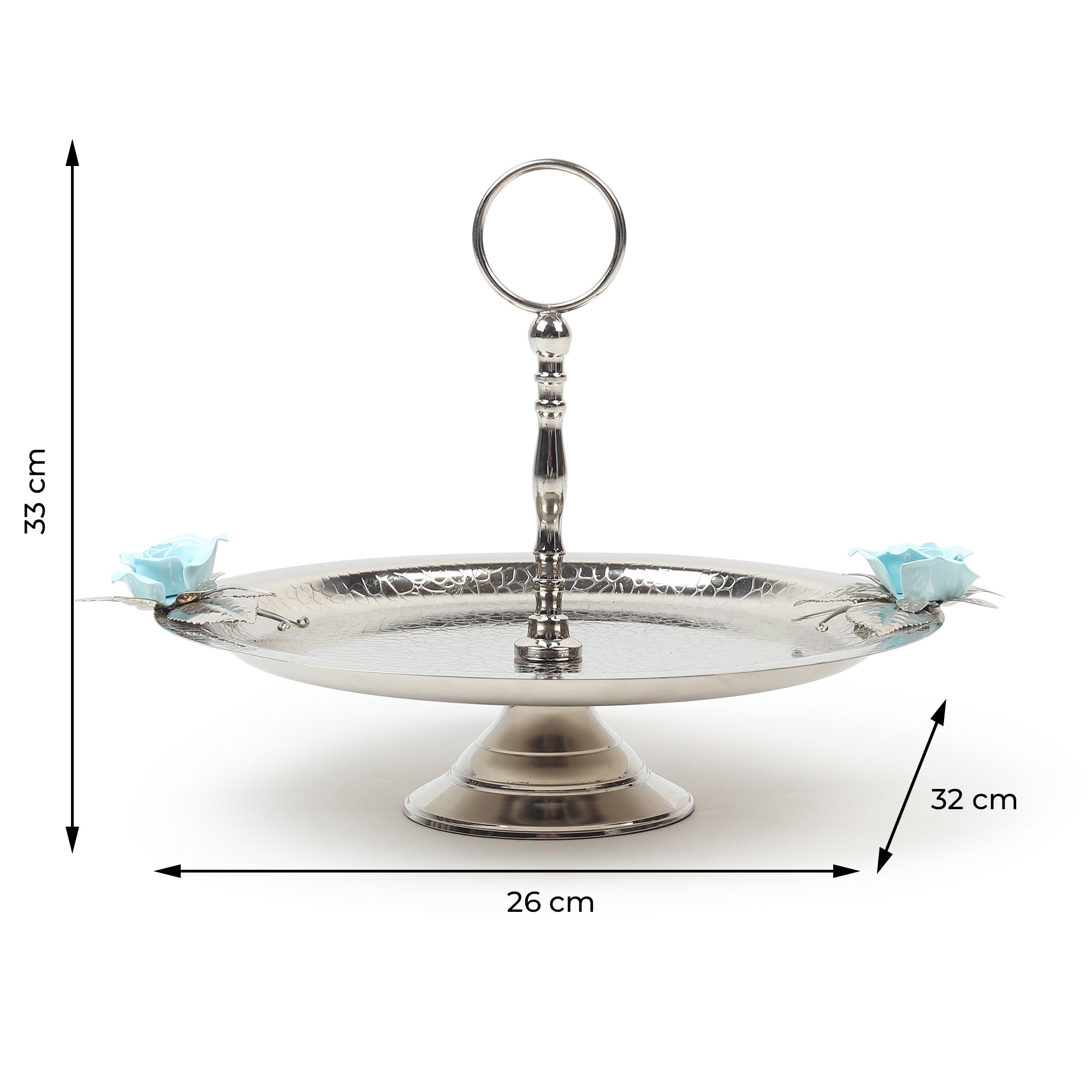 Petal Eclat Blue Cake Stand