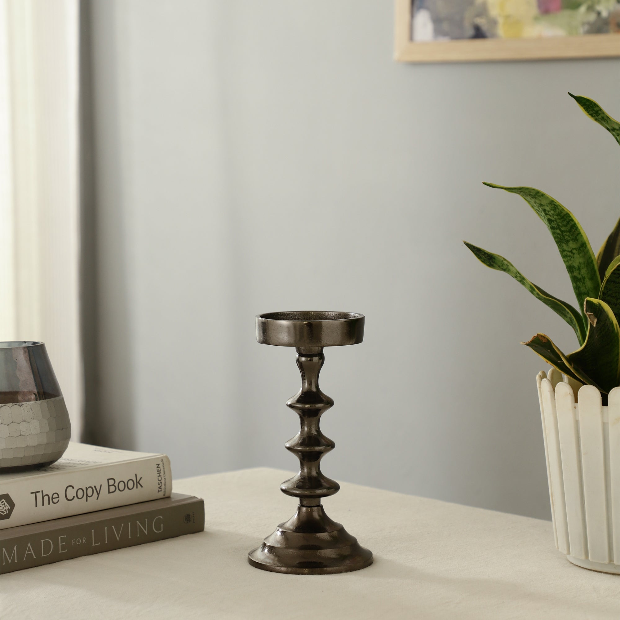 Ebon Whisper small Candle holders