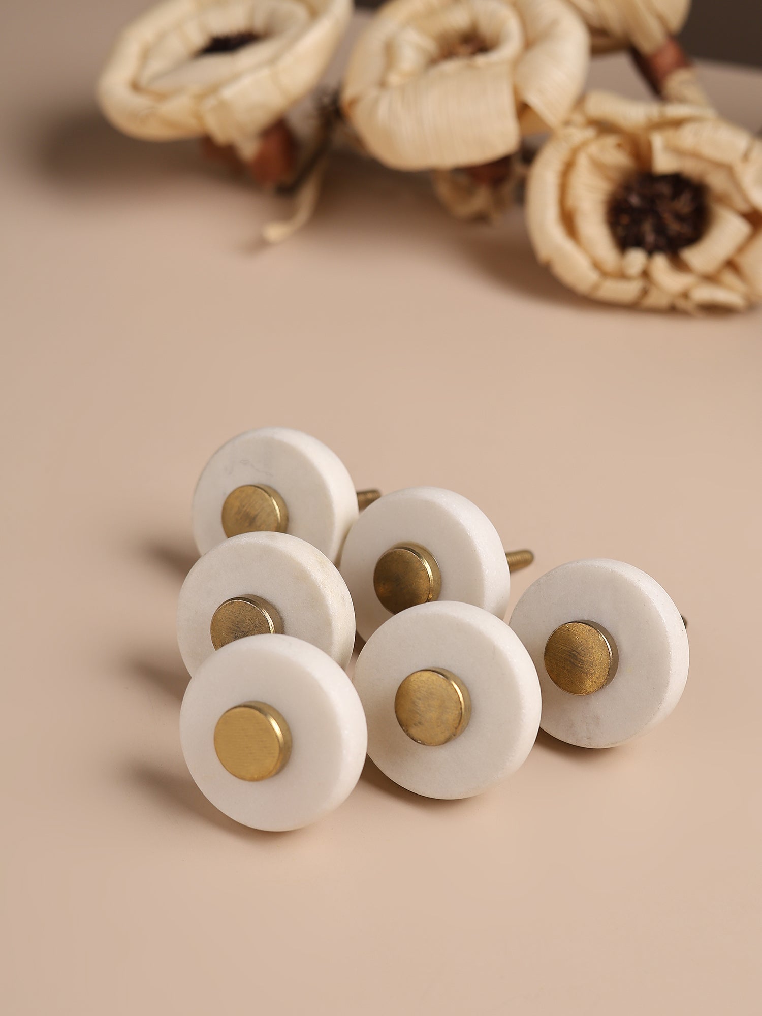 Orla Marble Knob set of 6