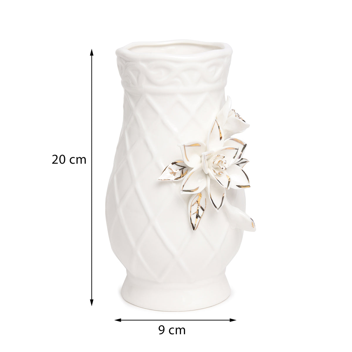 Margaux Fleur Porcelain Vase
