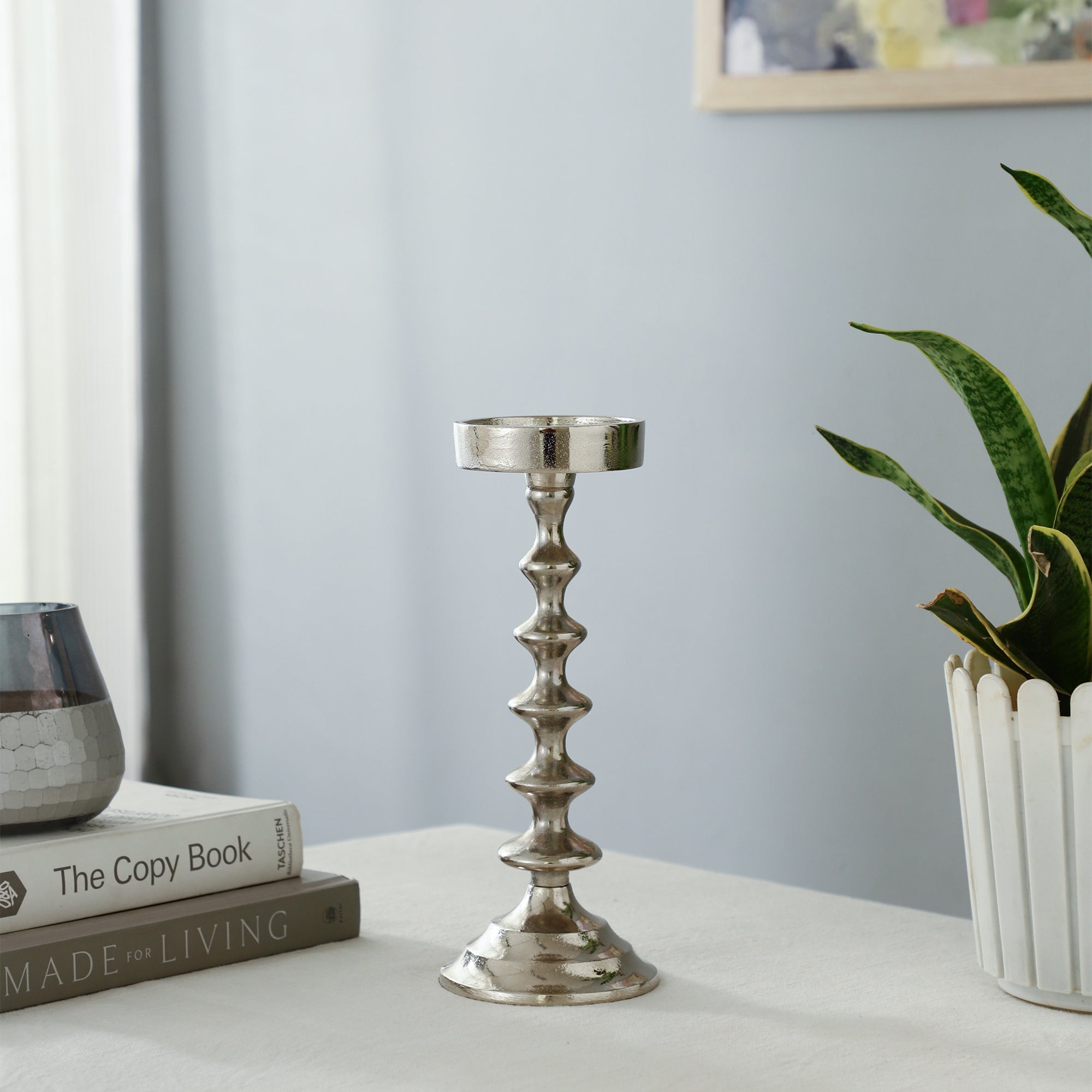 Ebon Whisper large Candle holders